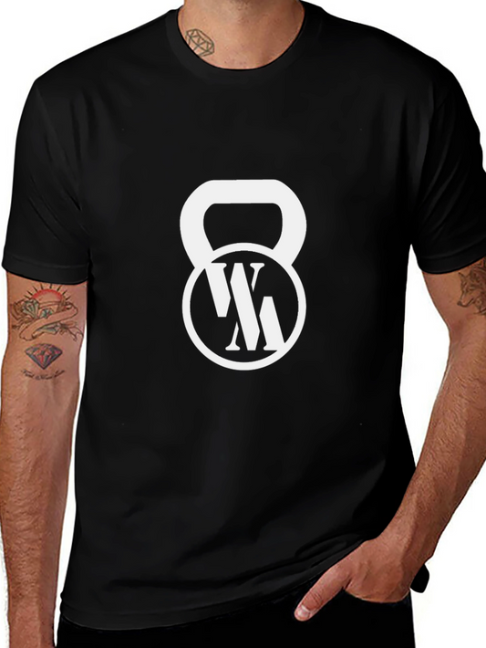 Black Kettlebell Graphic T-Shirt