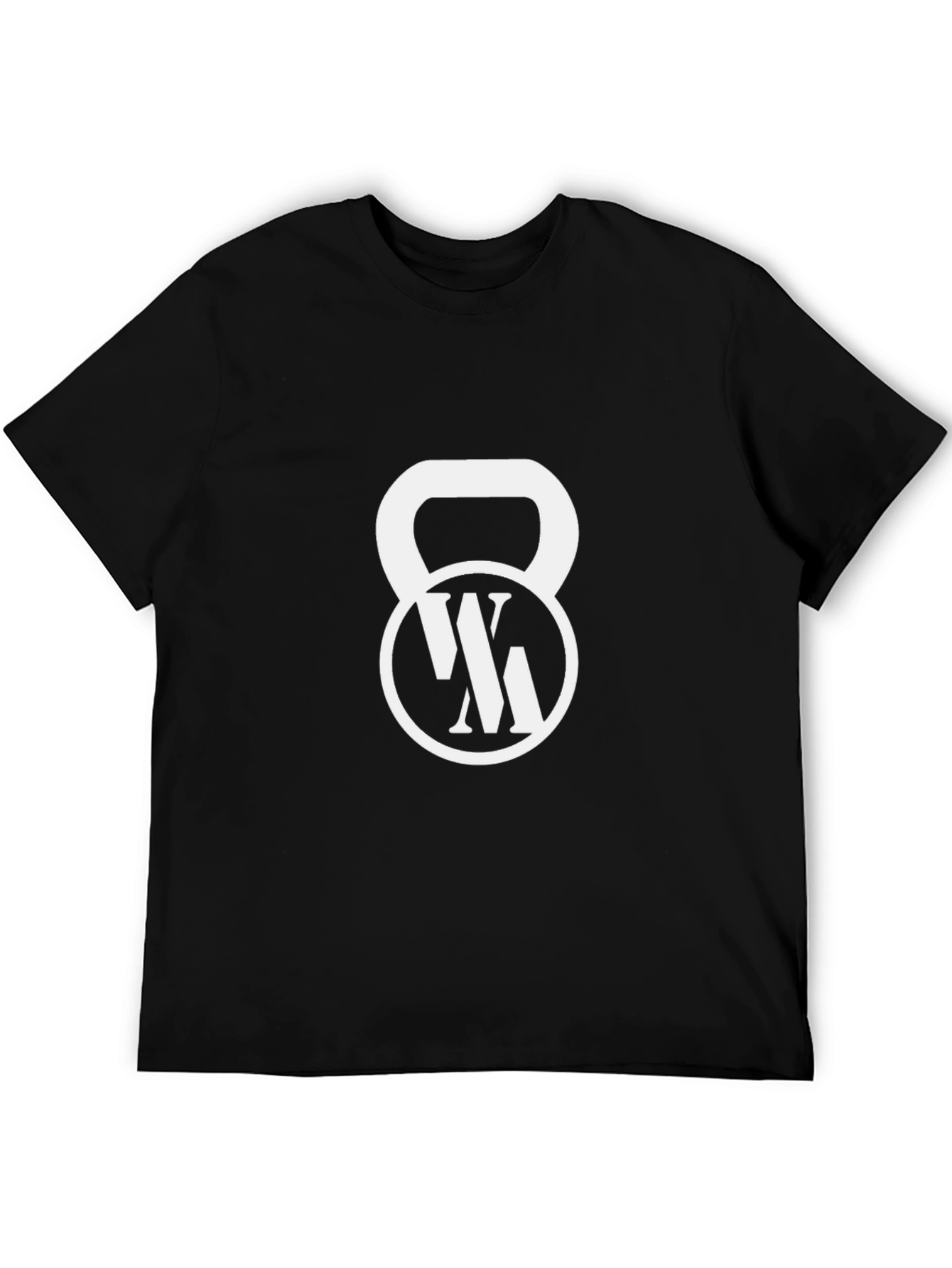 Black Kettlebell Graphic T-Shirt