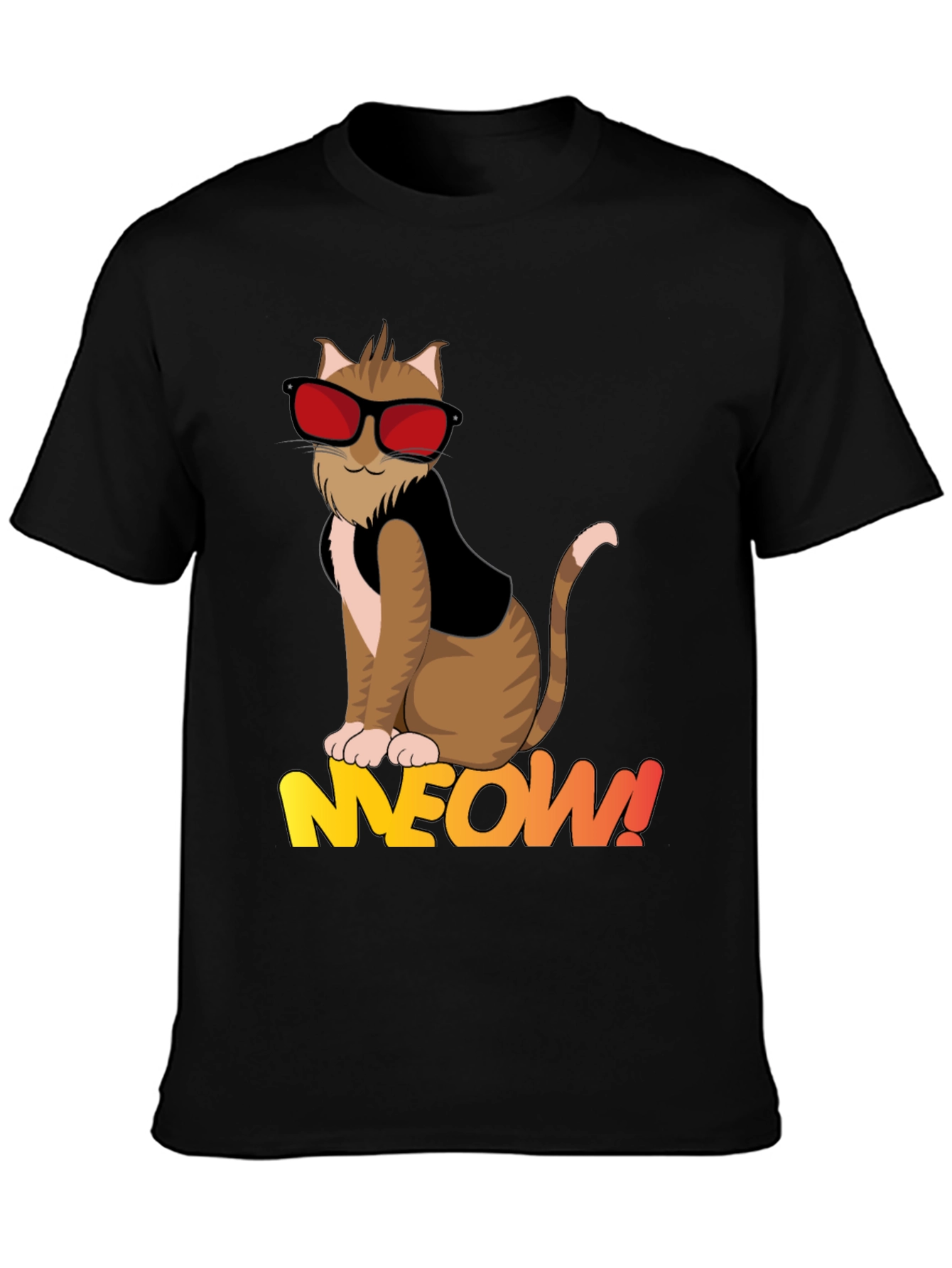 Cool Cat Meow T-Shirt