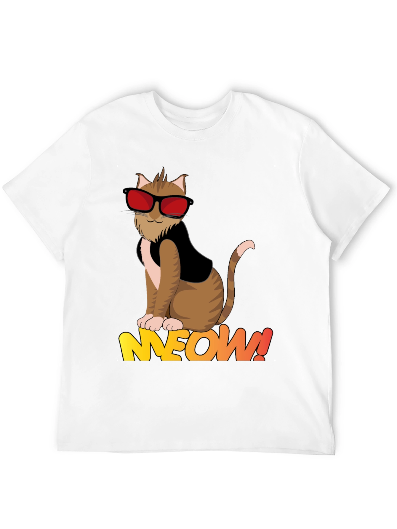 Cool Cat Meow T-Shirt