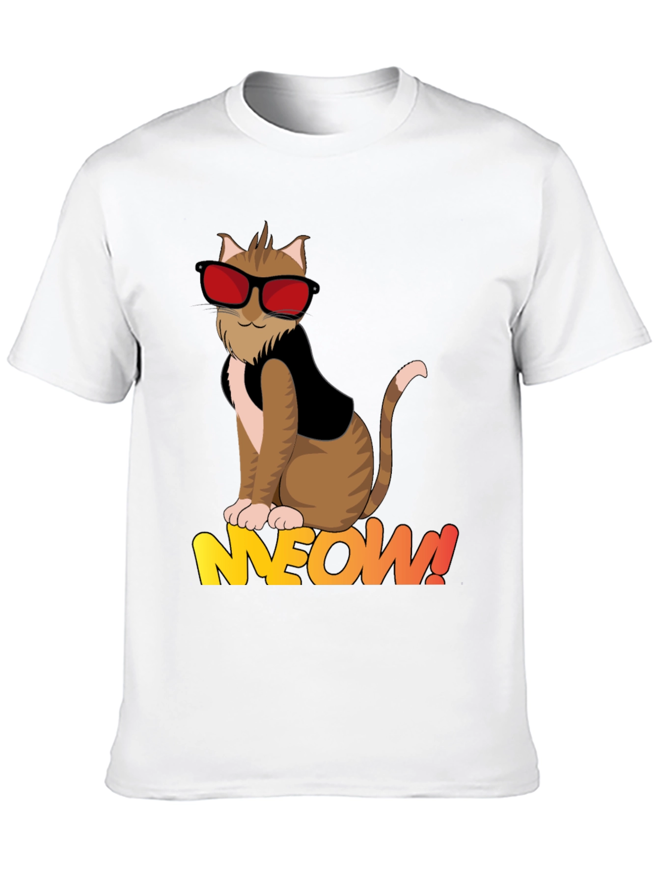 Cool Cat Meow T-Shirt
