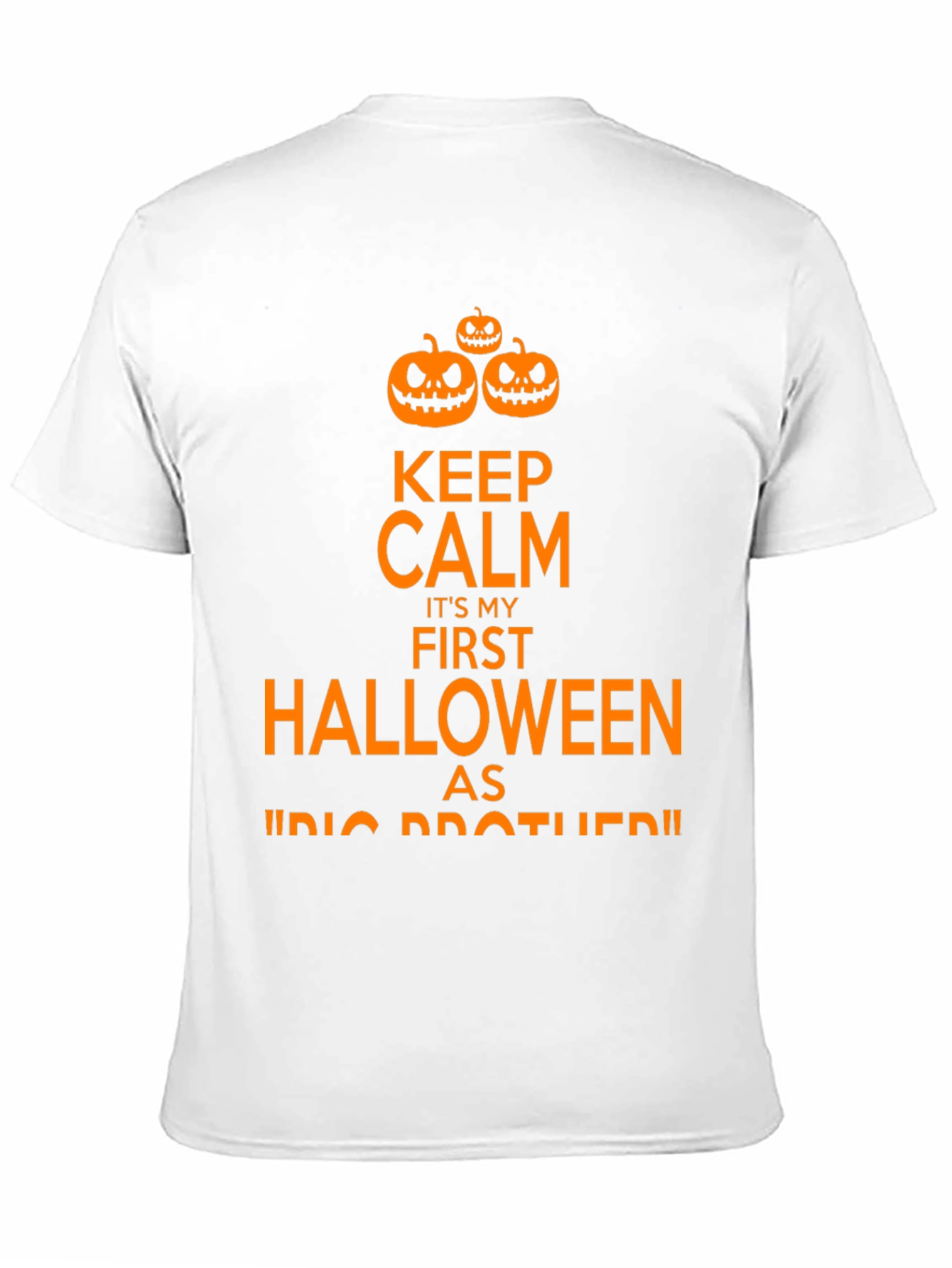 First Halloween Big Brother T-Shirt