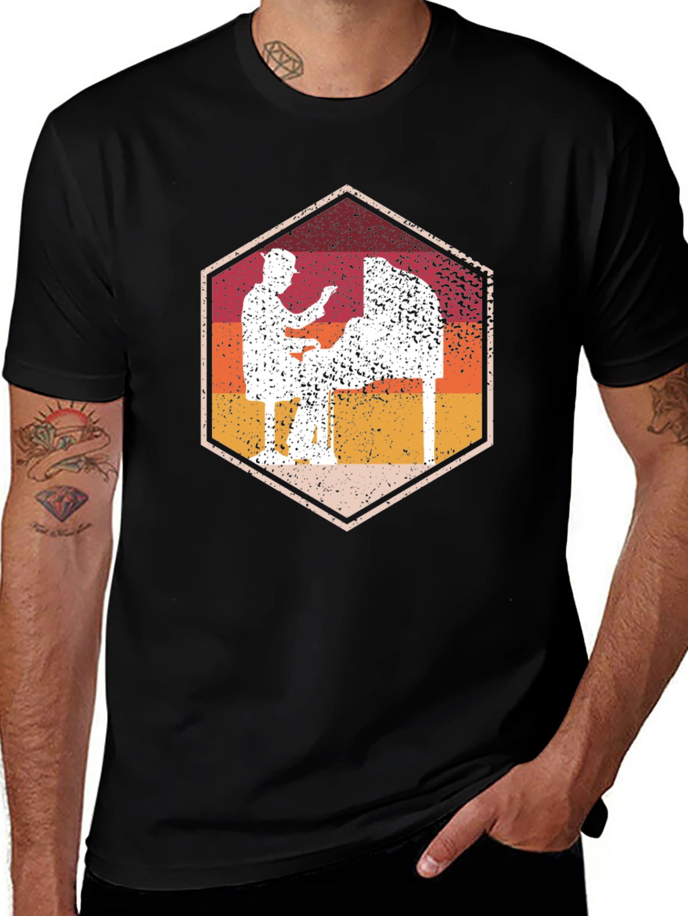 Retro Pinball Machine Graphic T-Shirt