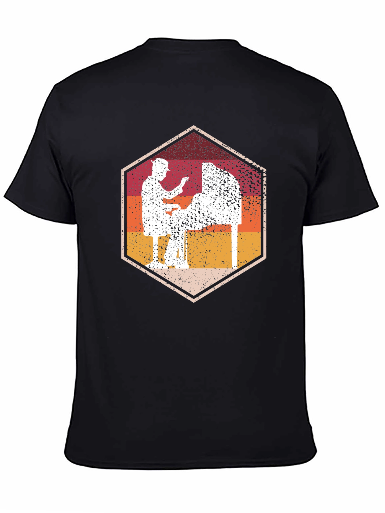 Retro Pinball Machine Graphic T-Shirt