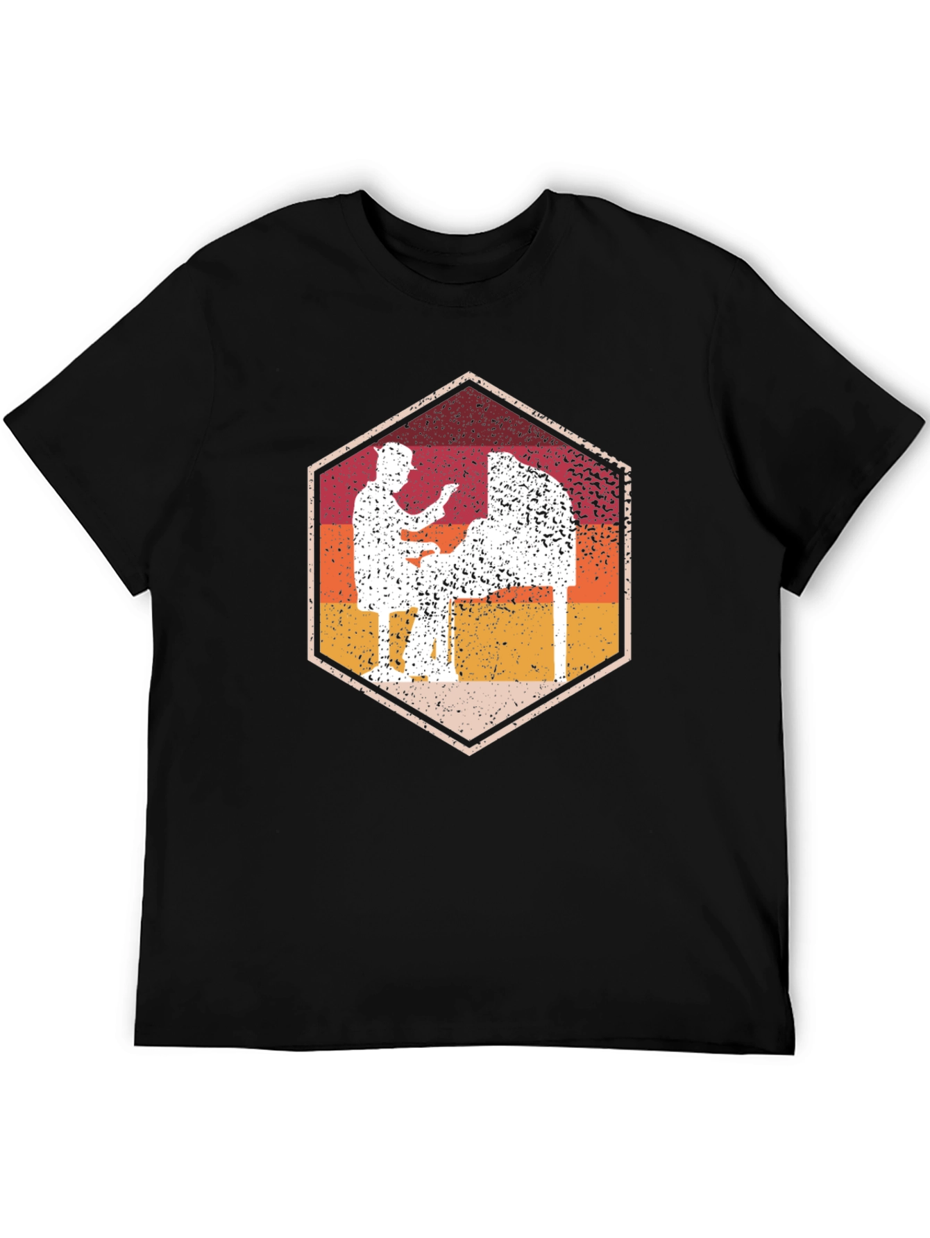 Retro Pinball Machine Graphic T-Shirt