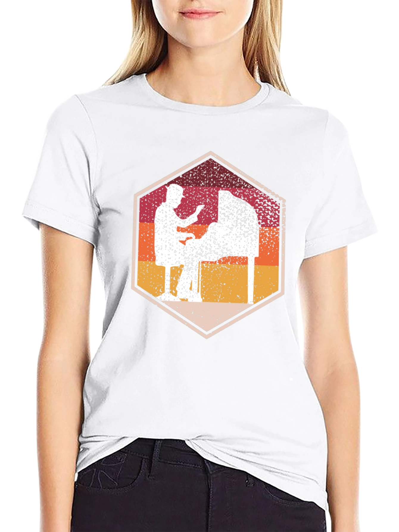 Retro Pinball Machine Graphic T-Shirt