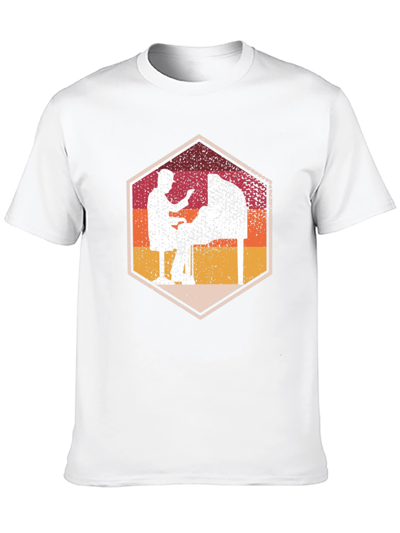 Retro Pinball Machine Graphic T-Shirt