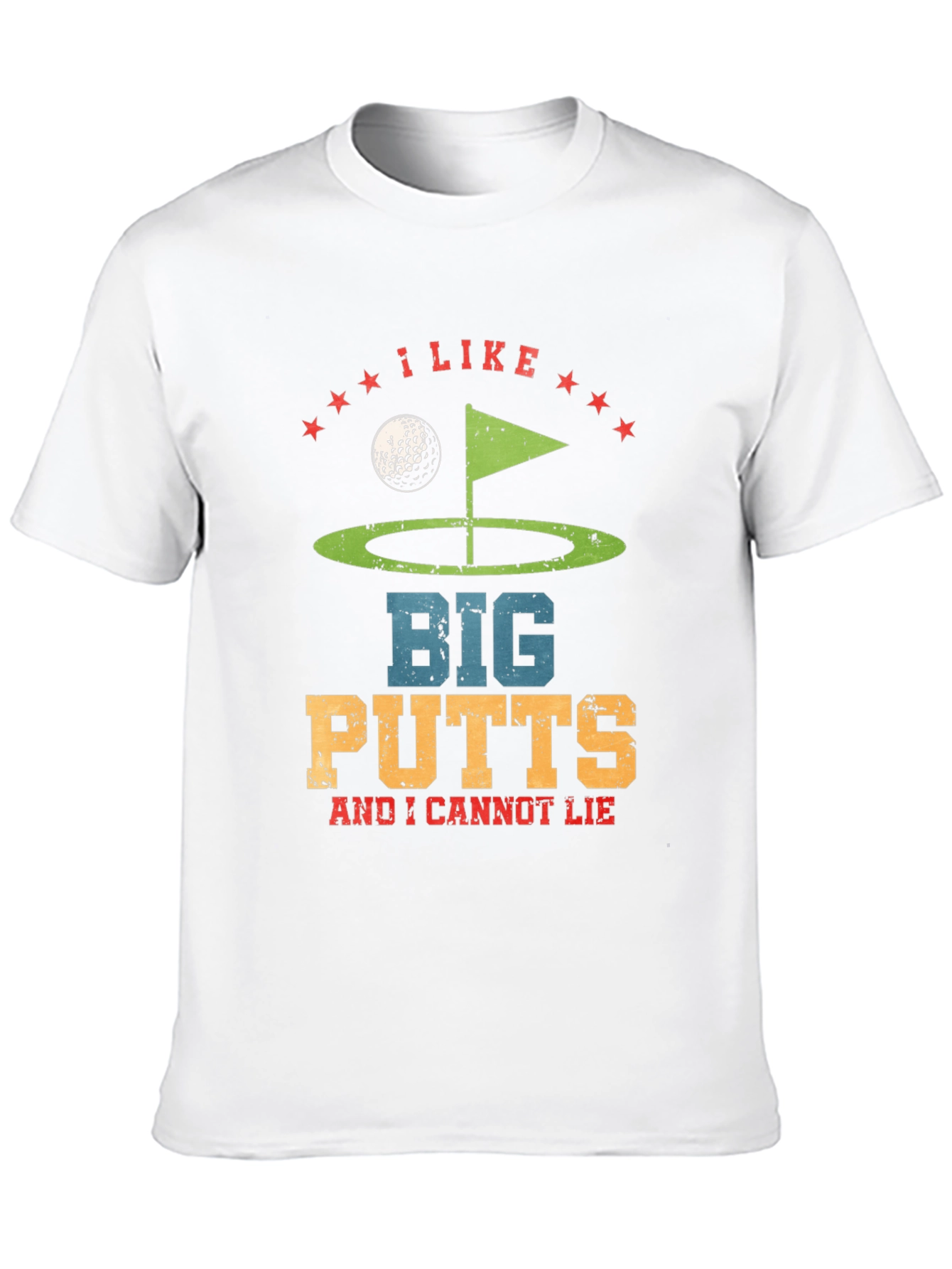 I Like Big Putts T-Shirt - Golf Lover Tee