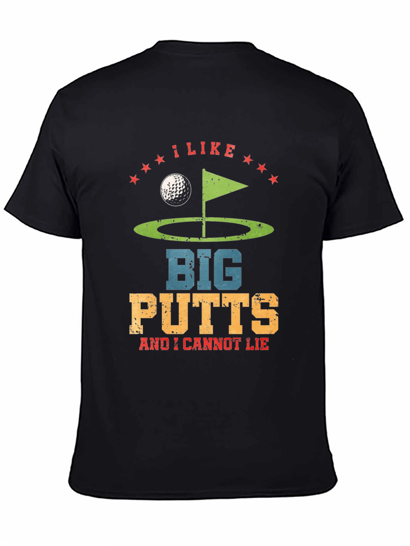 I Like Big Putts T-Shirt - Golf Lover Tee