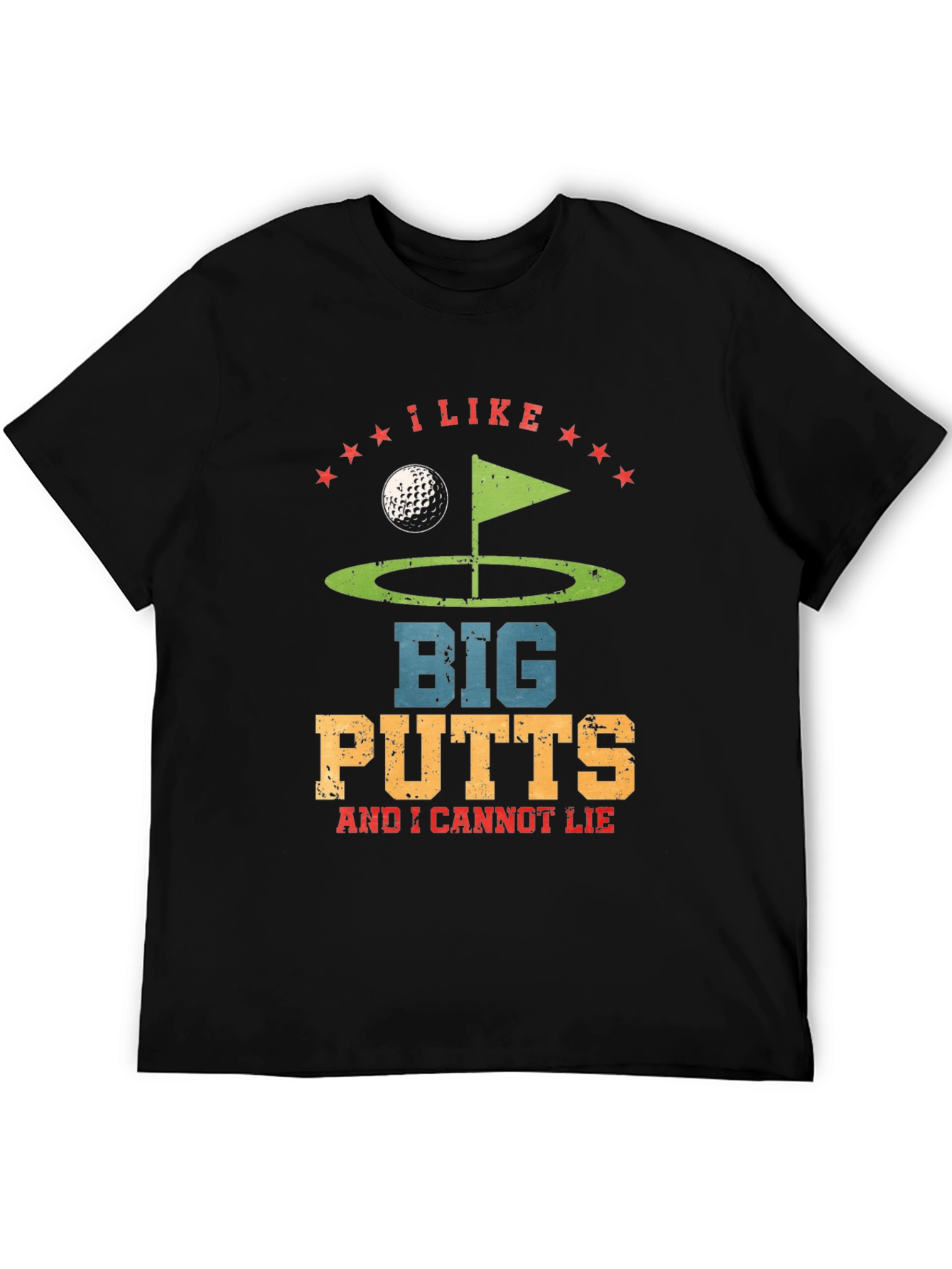 I Like Big Putts T-Shirt - Golf Lover Tee