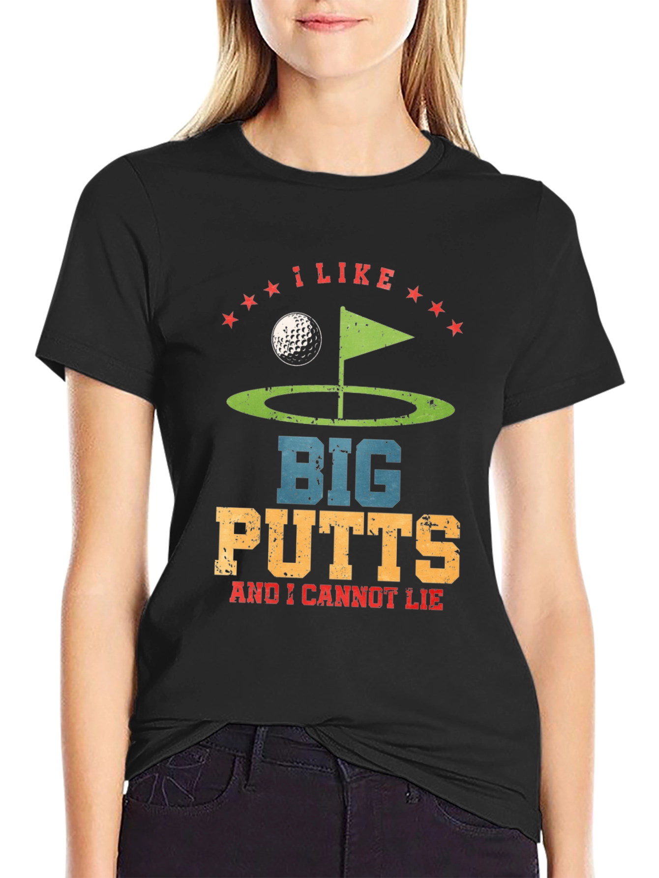 I Like Big Putts T-Shirt - Golf Lover Tee