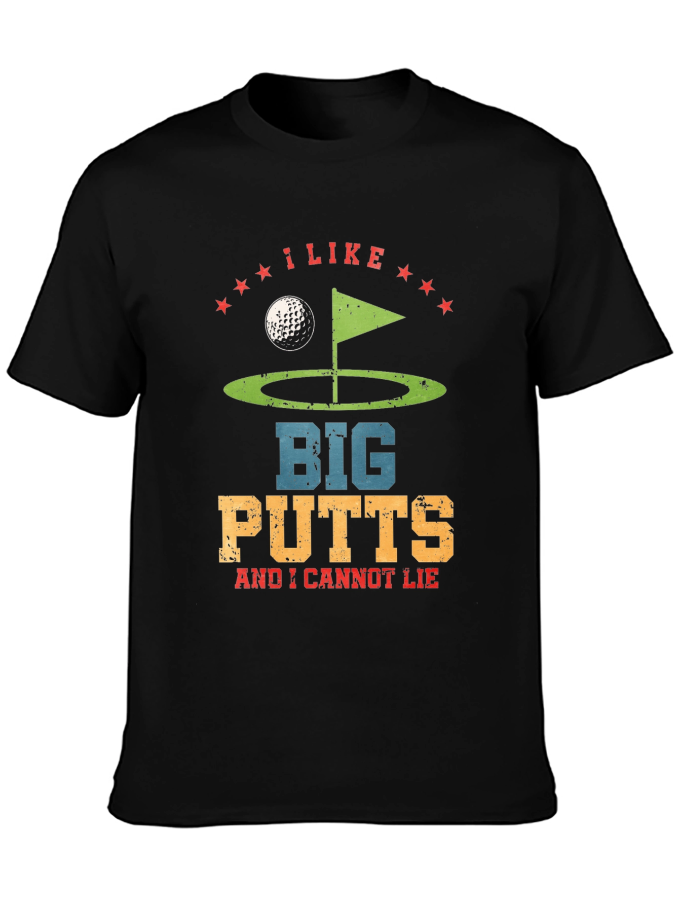 I Like Big Putts T-Shirt - Golf Lover Tee