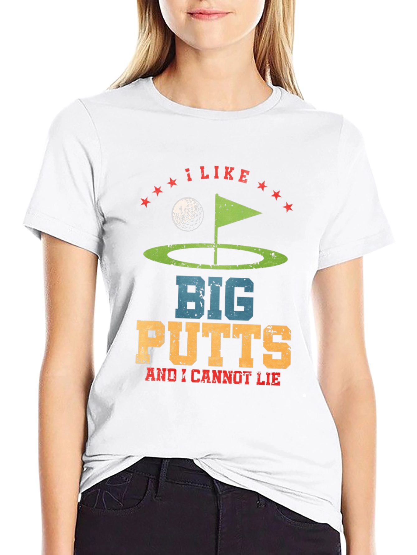 I Like Big Putts T-Shirt - Golf Lover Tee