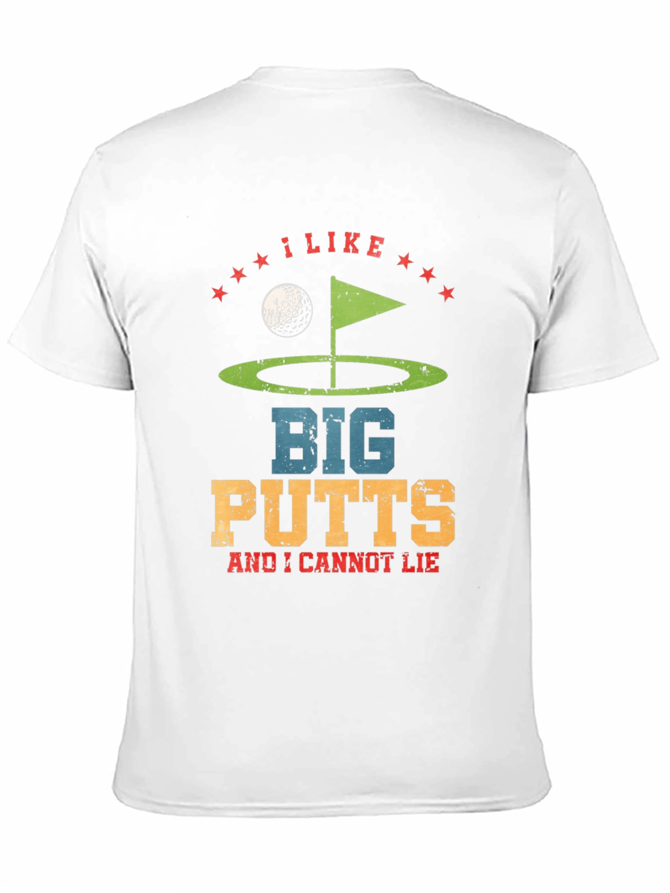 I Like Big Putts T-Shirt - Golf Lover Tee