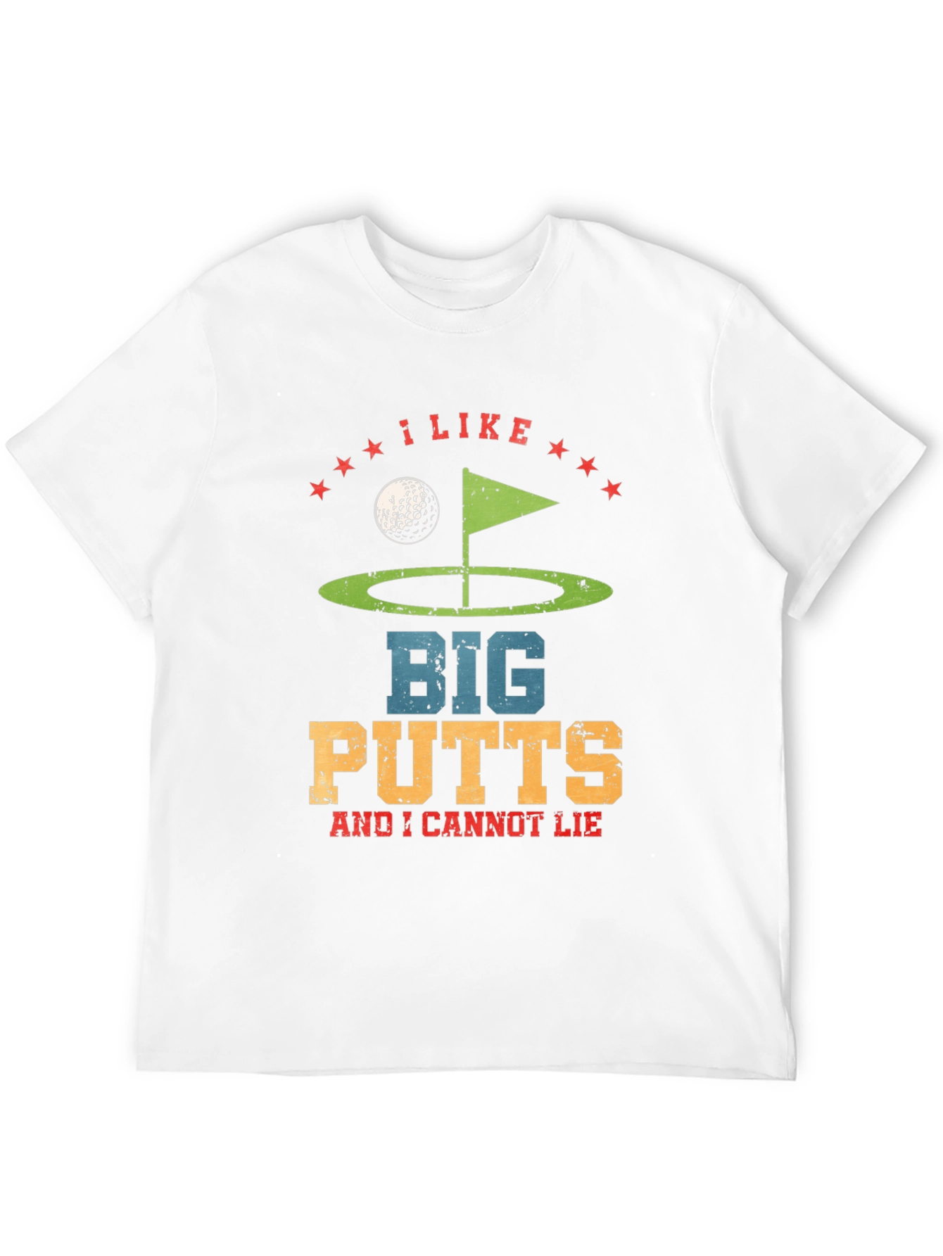I Like Big Putts T-Shirt - Golf Lover Tee