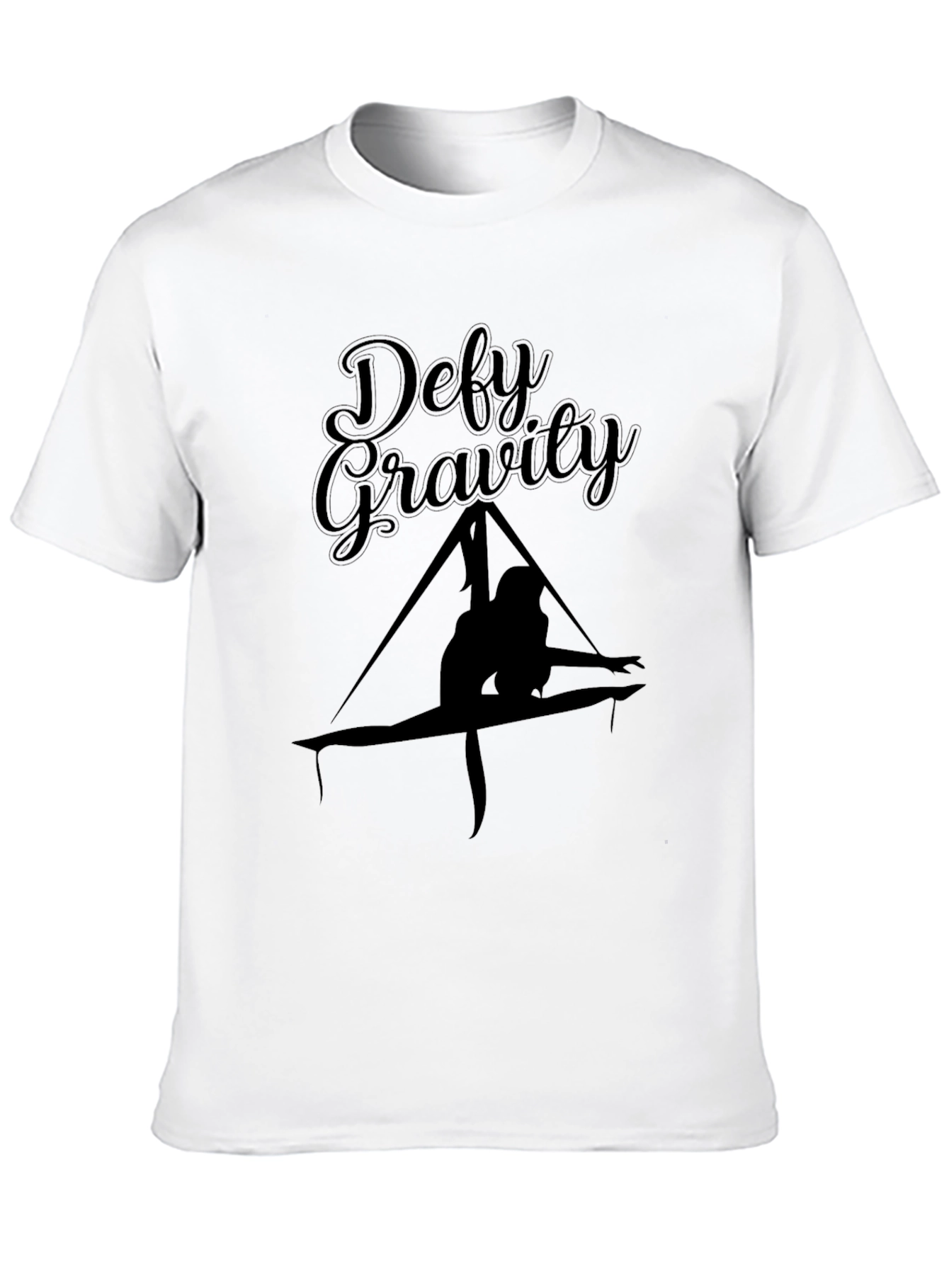 Defy Gravity T-Shirt - Aerial Silks Design