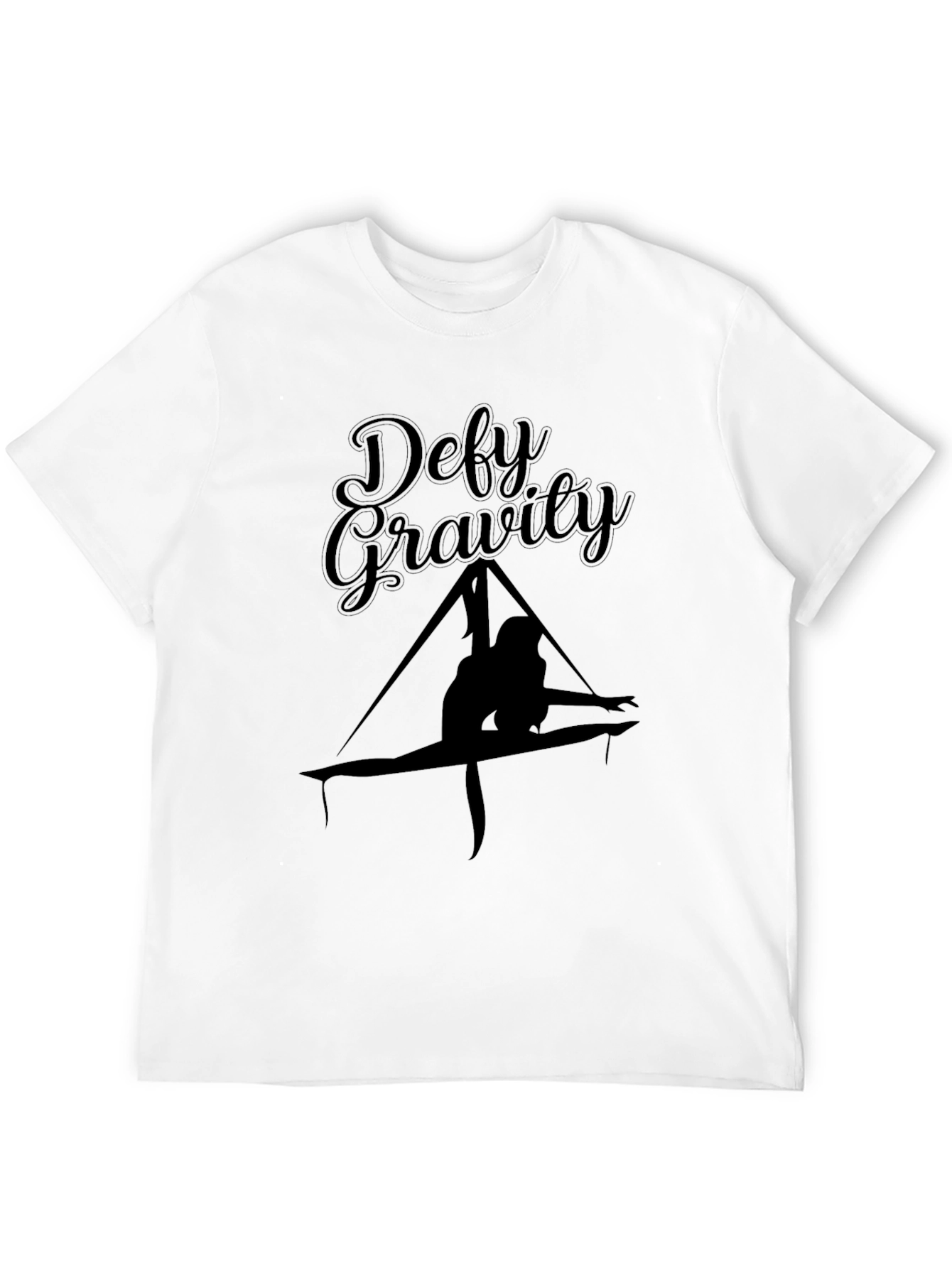 Defy Gravity T-Shirt - Aerial Silks Design