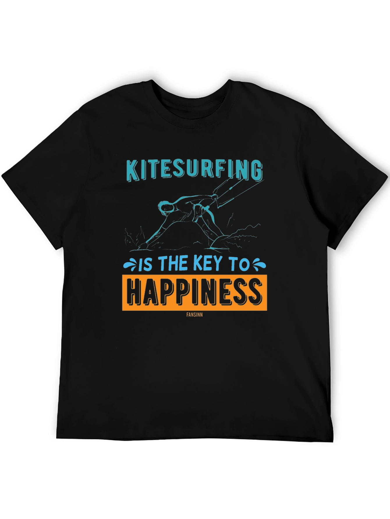 Kitesurfing Happiness Graphic Tee