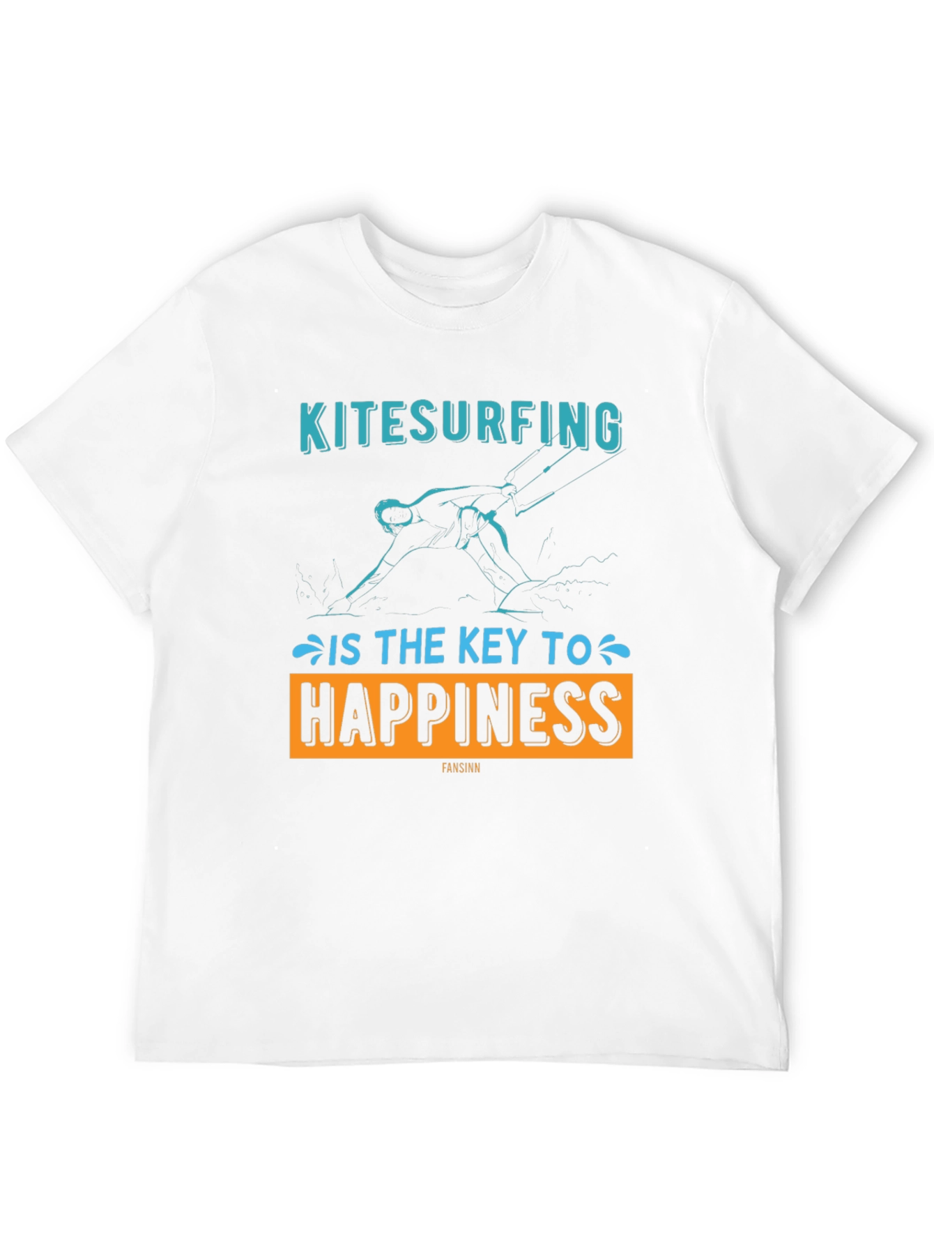 Kitesurfing Happiness Graphic Tee