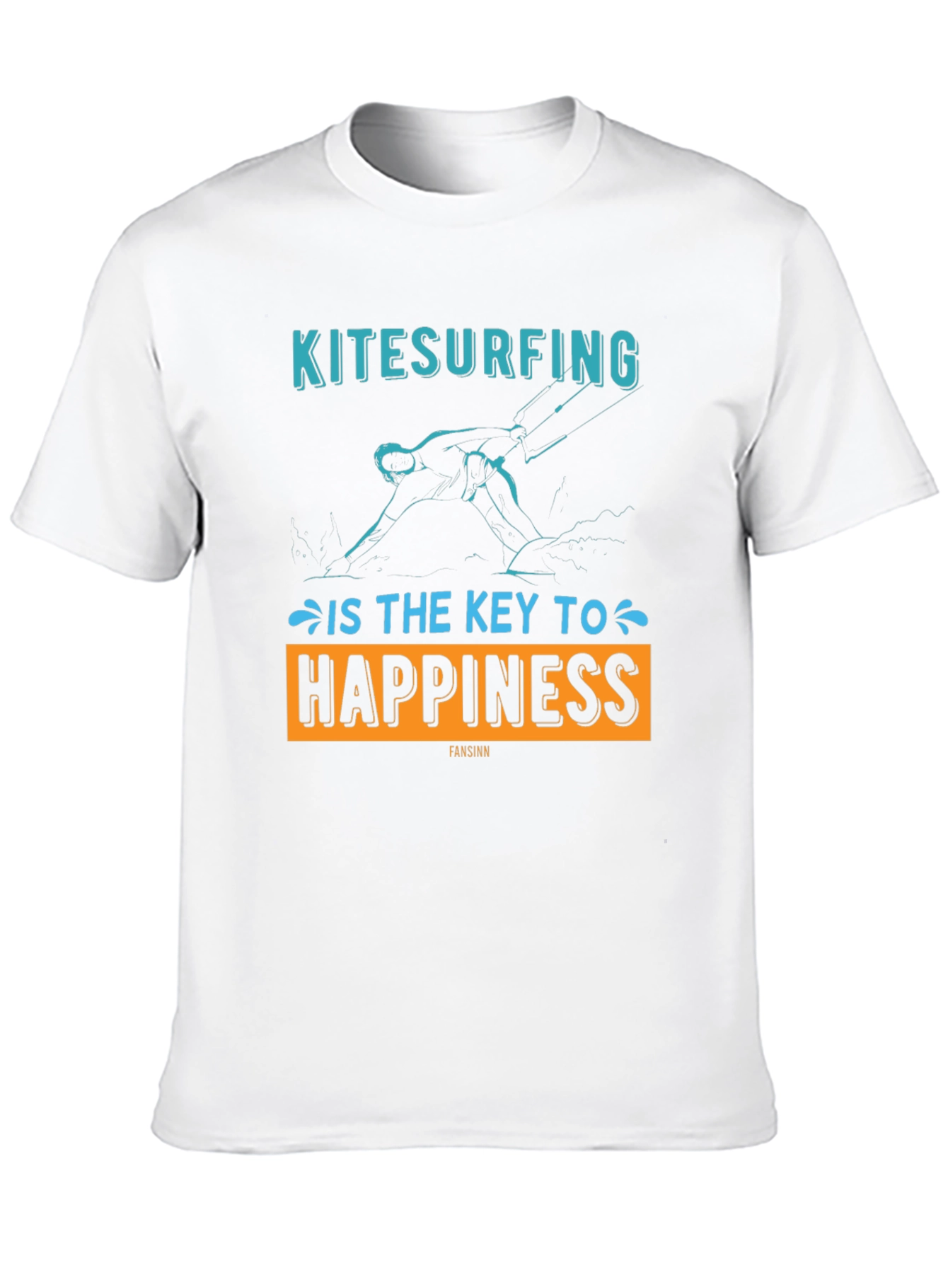 Kitesurfing Happiness Graphic Tee