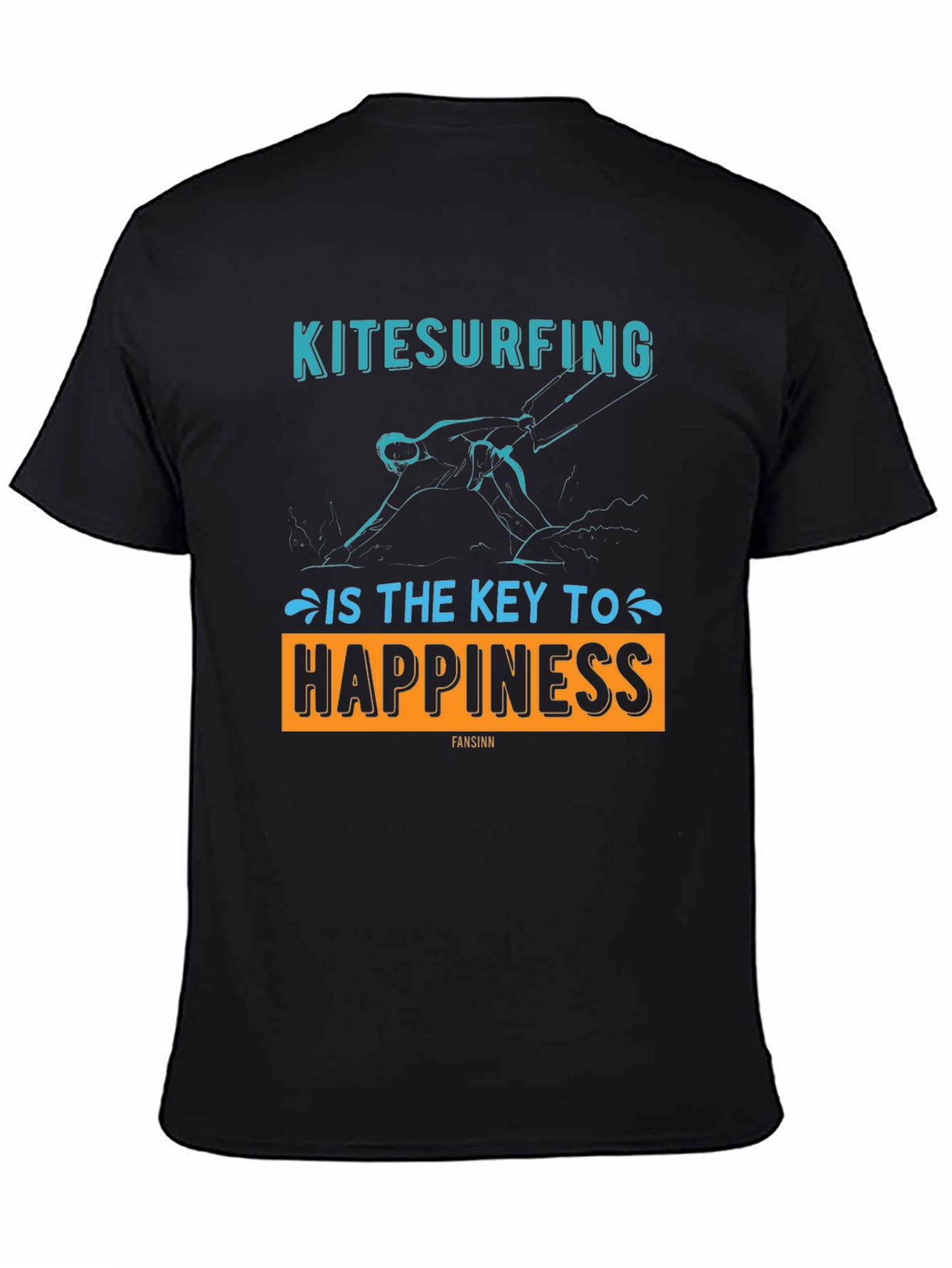 Kitesurfing Happiness Graphic Tee