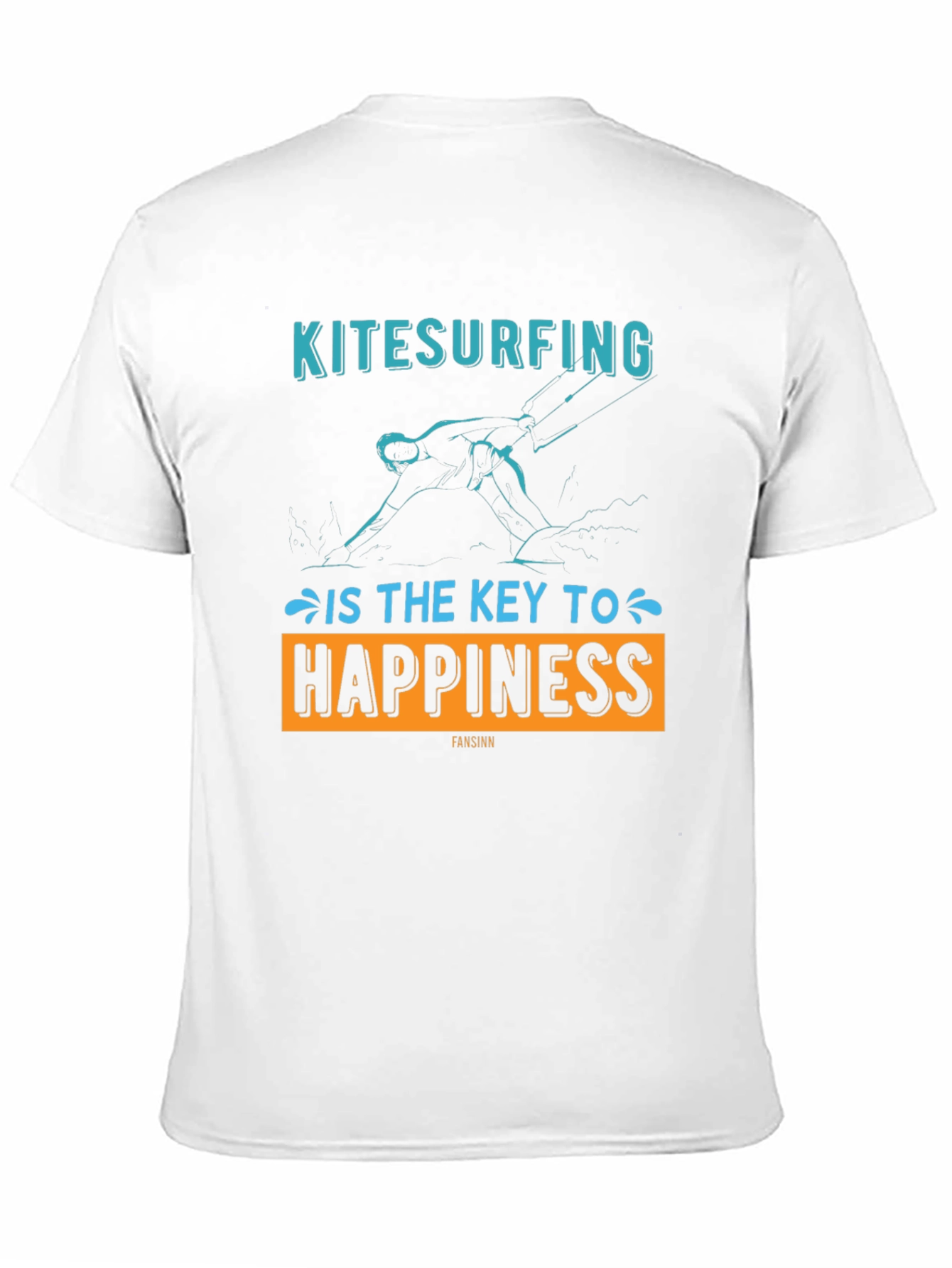Kitesurfing Happiness Graphic Tee