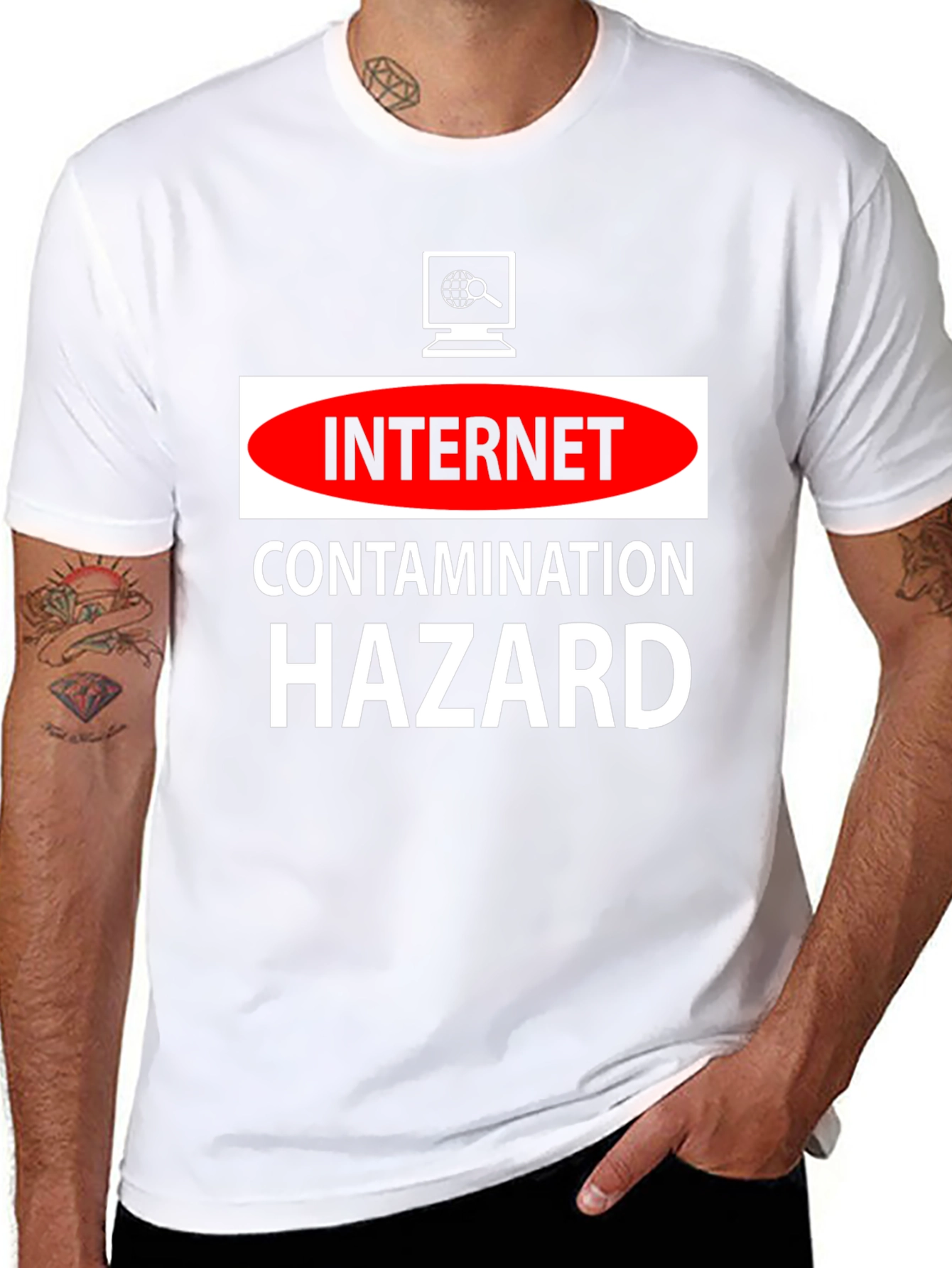 Internet Contamination Hazard T-Shirt