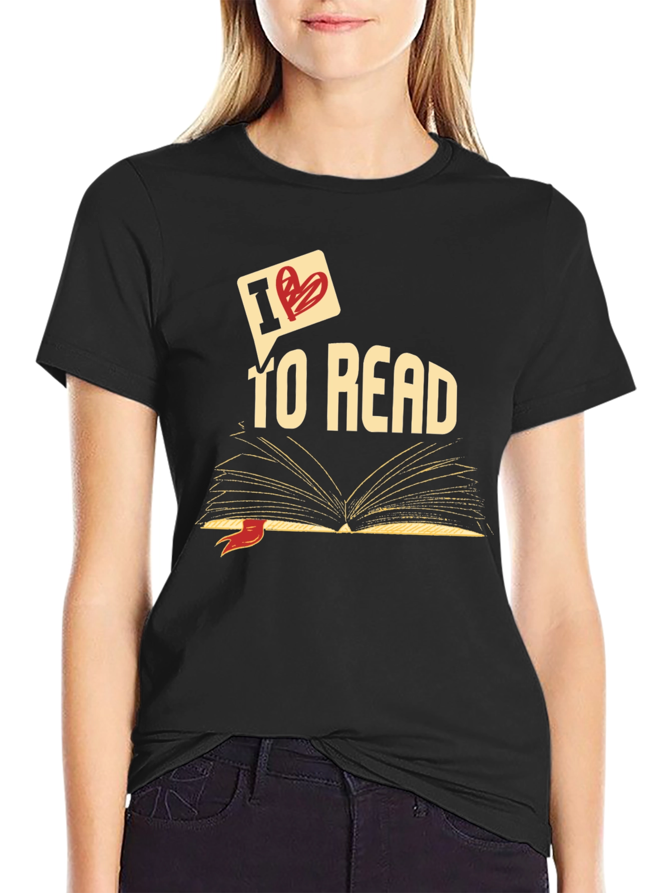 I Heart to Read Graphic Novelty T-Shirt