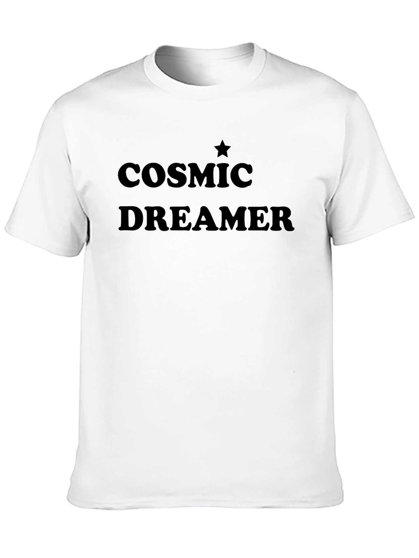 Cosmic Dreamer Black T-Shirt