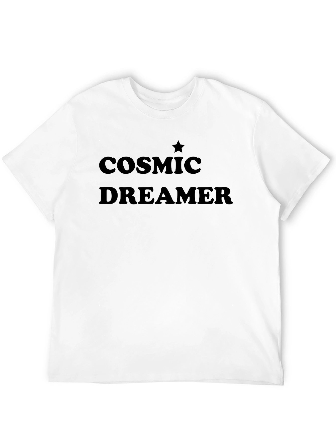 Cosmic Dreamer Black T-Shirt