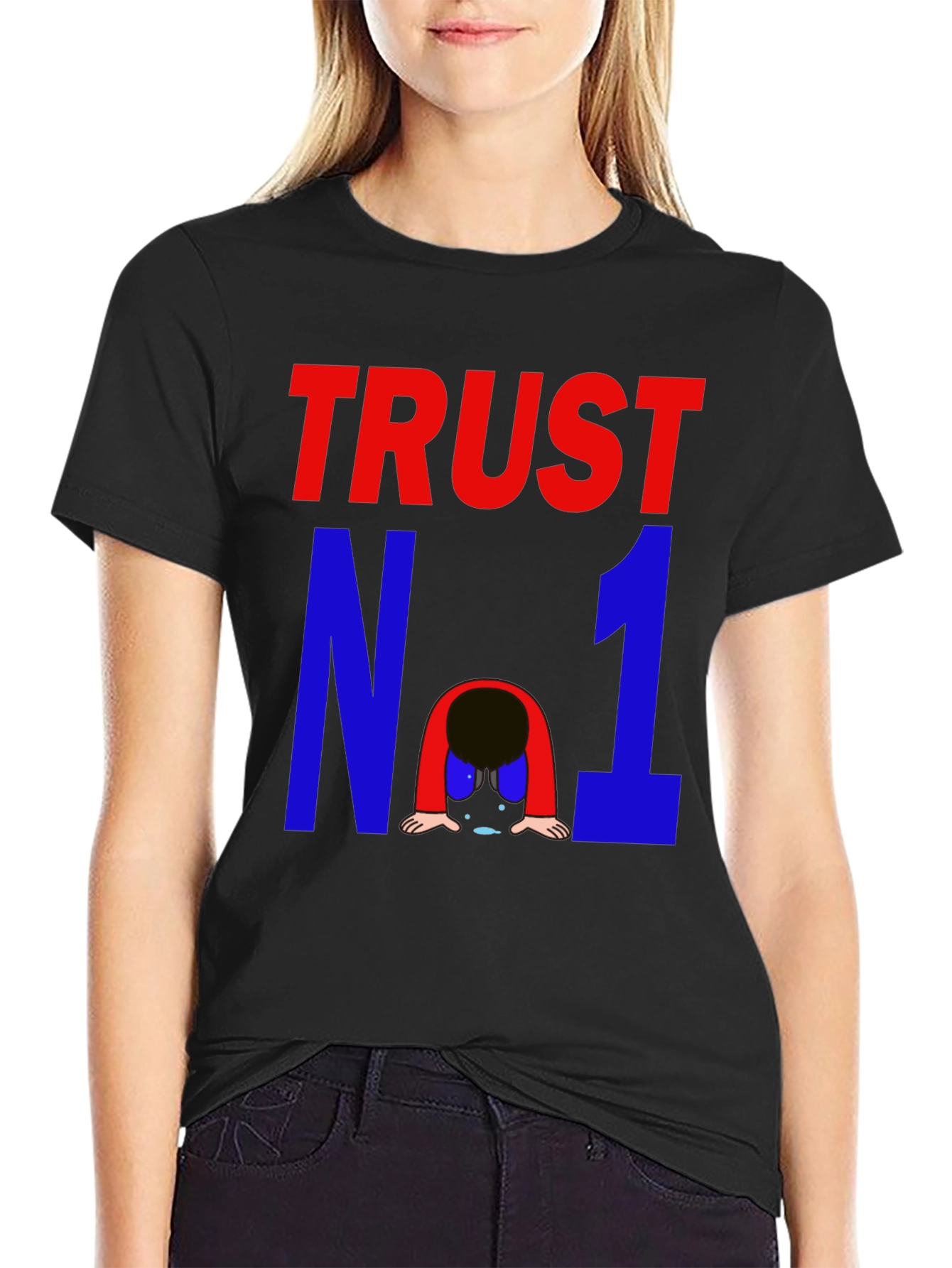 Trust No One Graphic Tee - Mens
