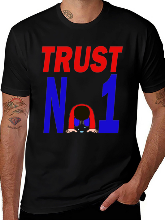 Trust No One Graphic Tee - Mens