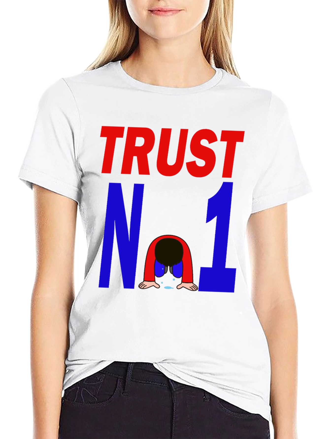 Trust No One Graphic Tee - Mens
