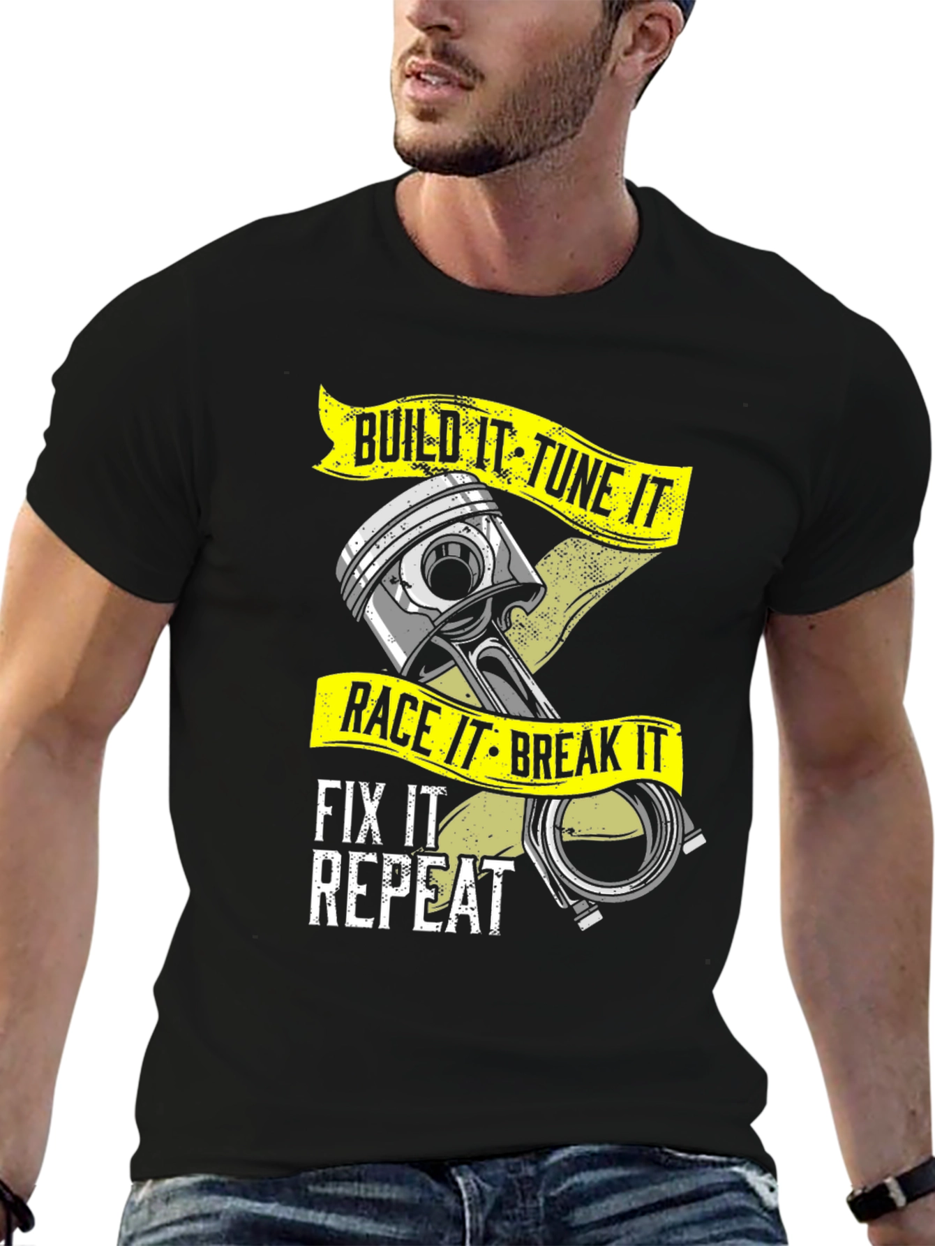 Build It Tune It Race It T-Shirt