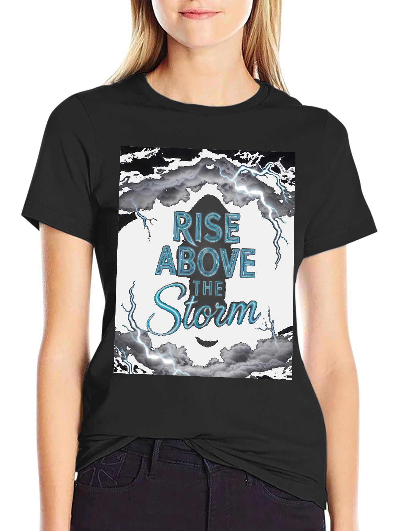 Rise Above the Storm Graphic T-Shirt