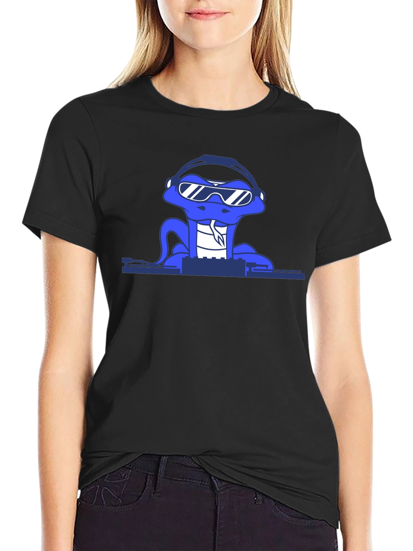 DJ Snake T-Shirt - Cool Reptile Graphic Tee