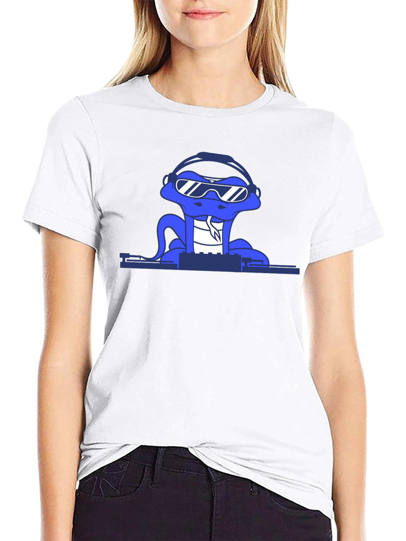 DJ Snake T-Shirt - Cool Reptile Graphic Tee