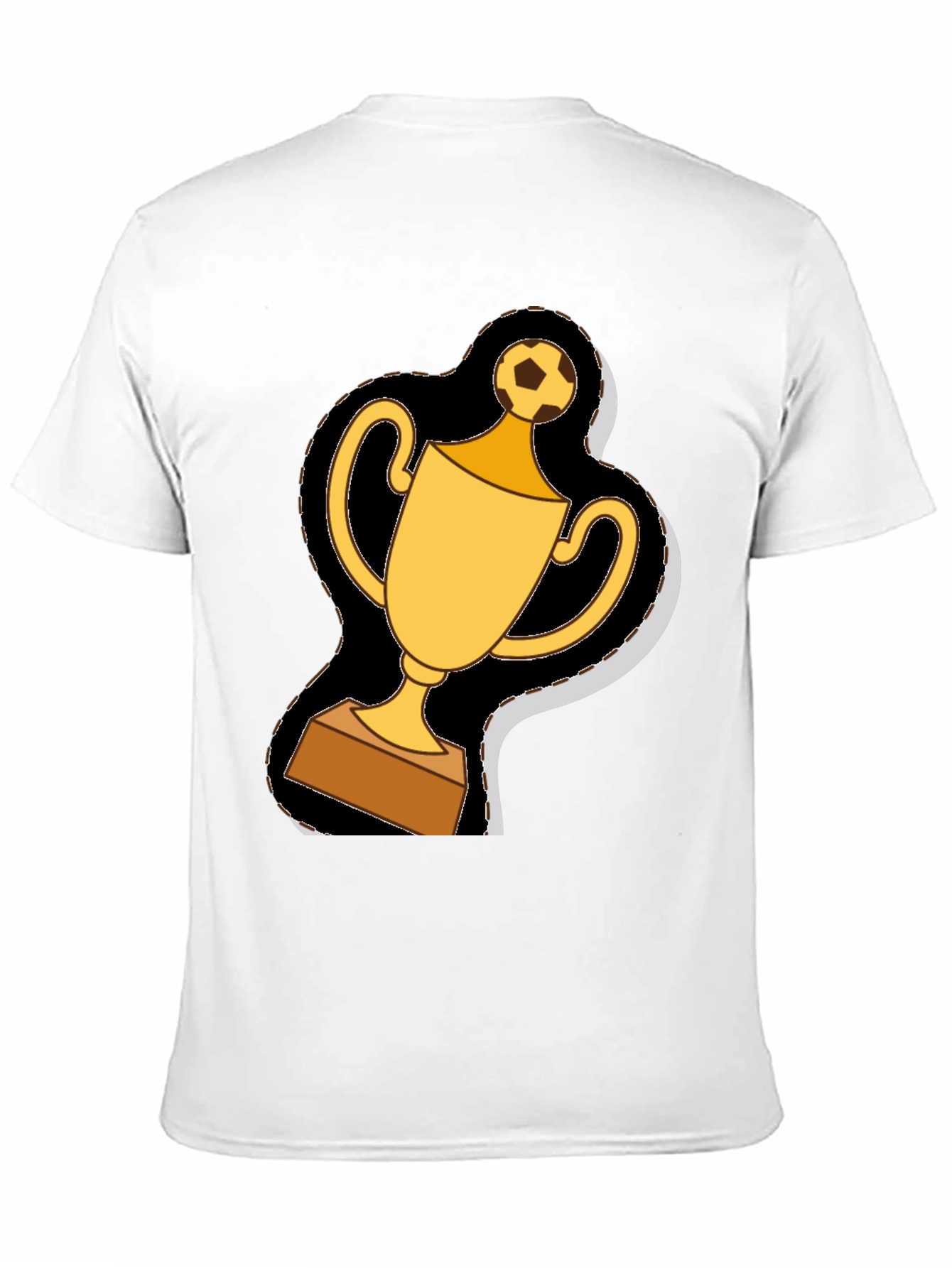 Soccer Trophy Graphic Tee - Champion Style!