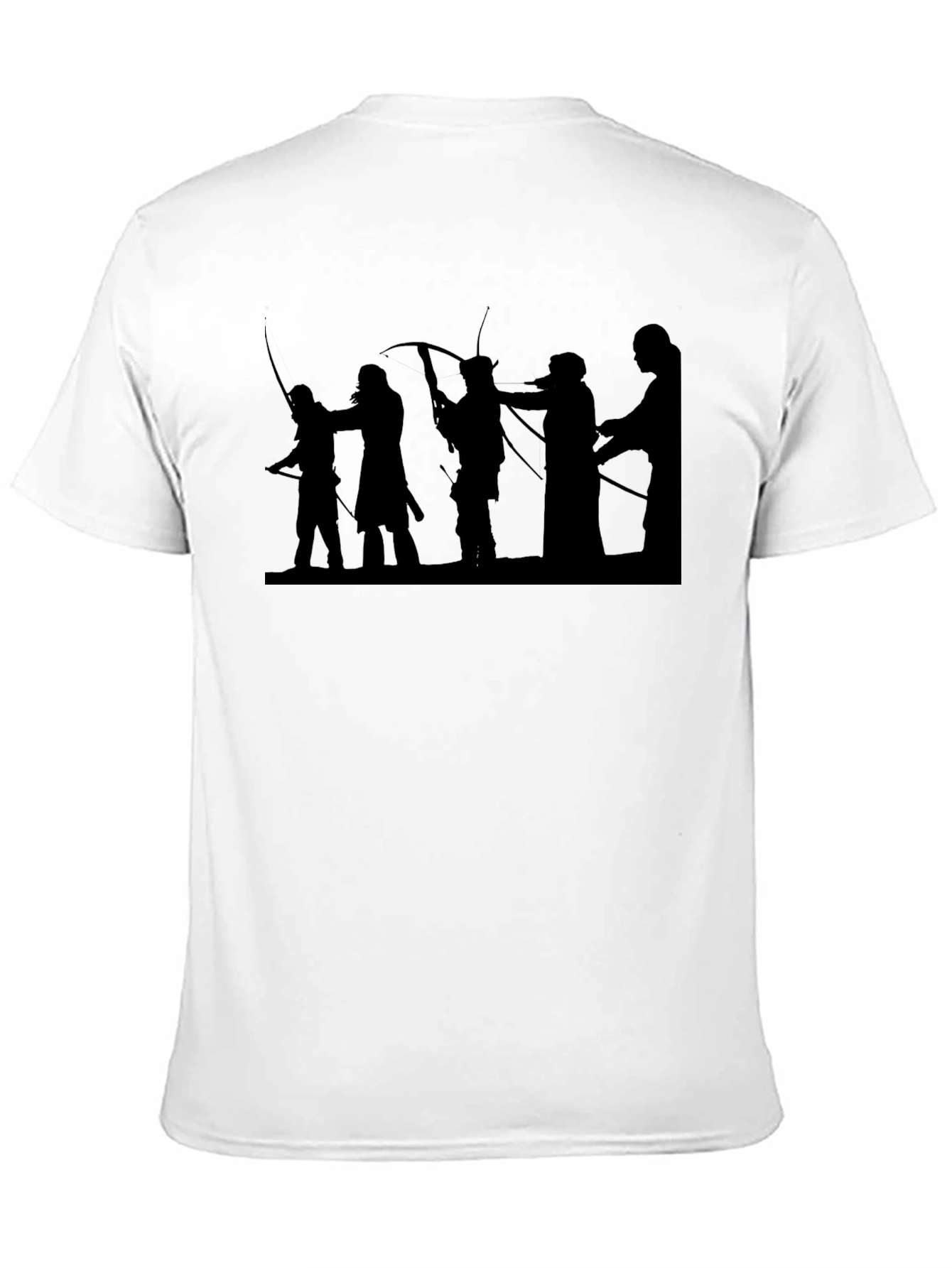 Silhouette Archers Black T-Shirt