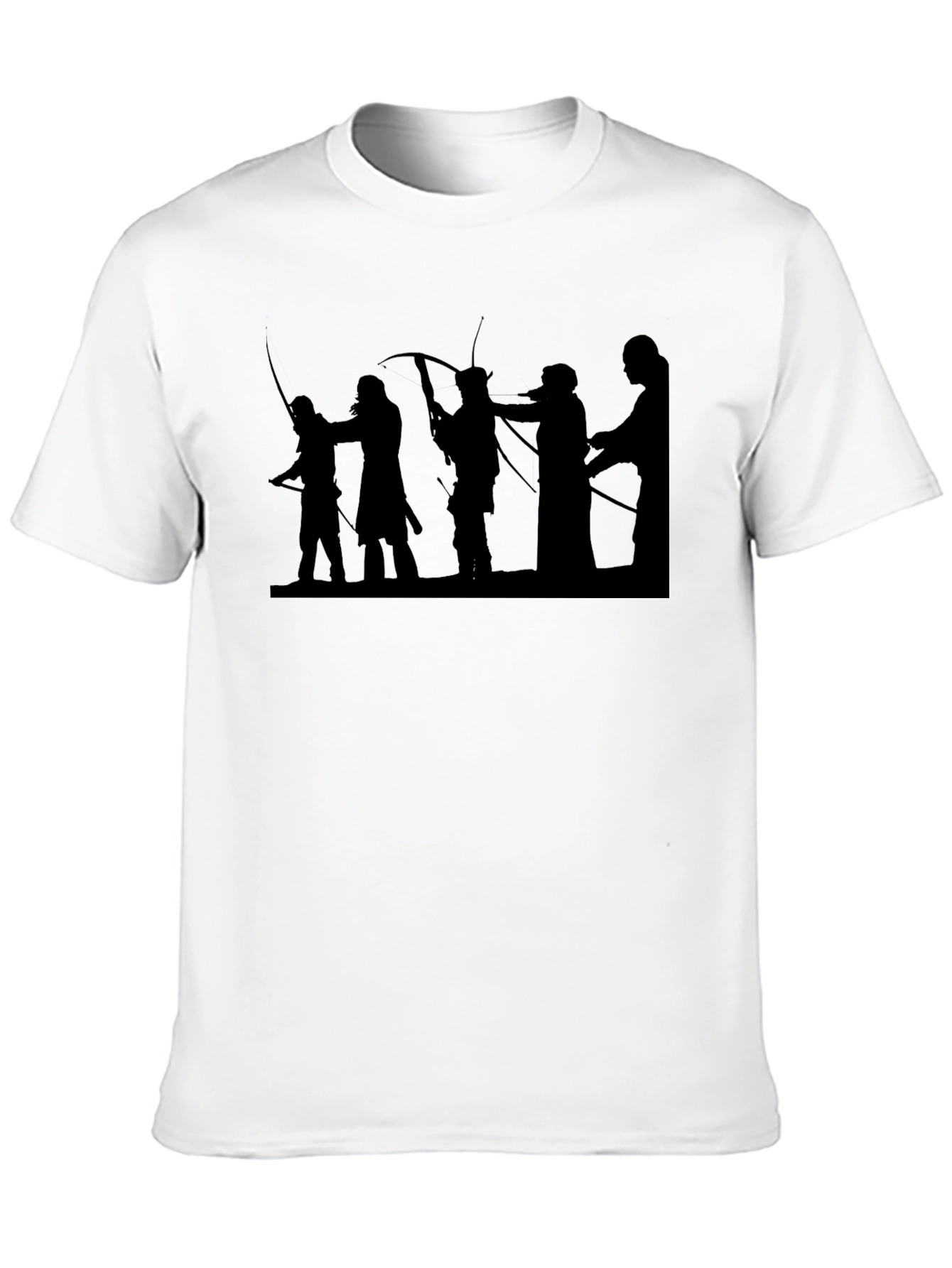 Silhouette Archers Black T-Shirt