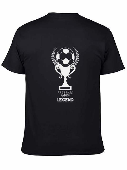 Pressure Makes Legend Graphic Tee - Soccer T-Shirt