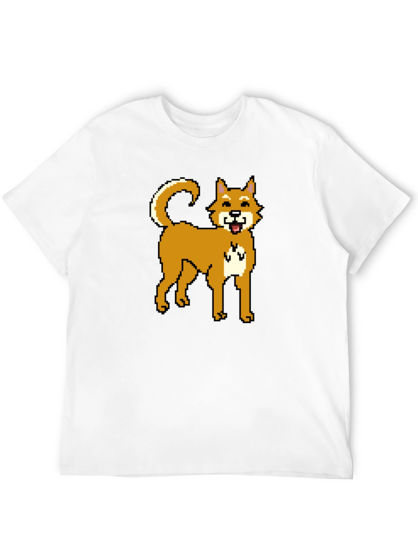 Pixel Doge T-Shirt - Classic Meme Style!