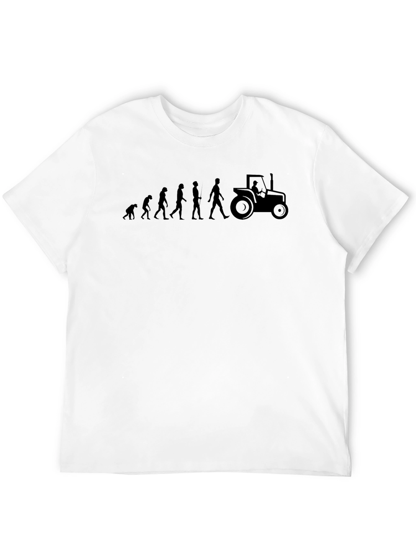 Evolution Tractor Black T-Shirt