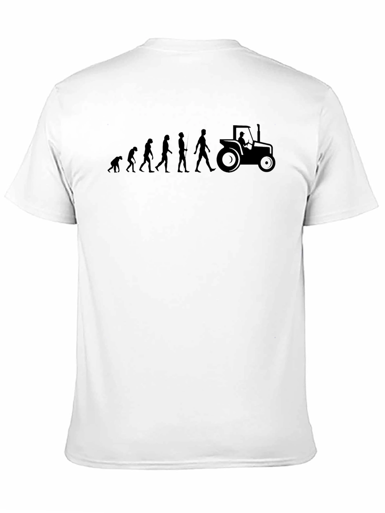 Evolution Tractor Black T-Shirt