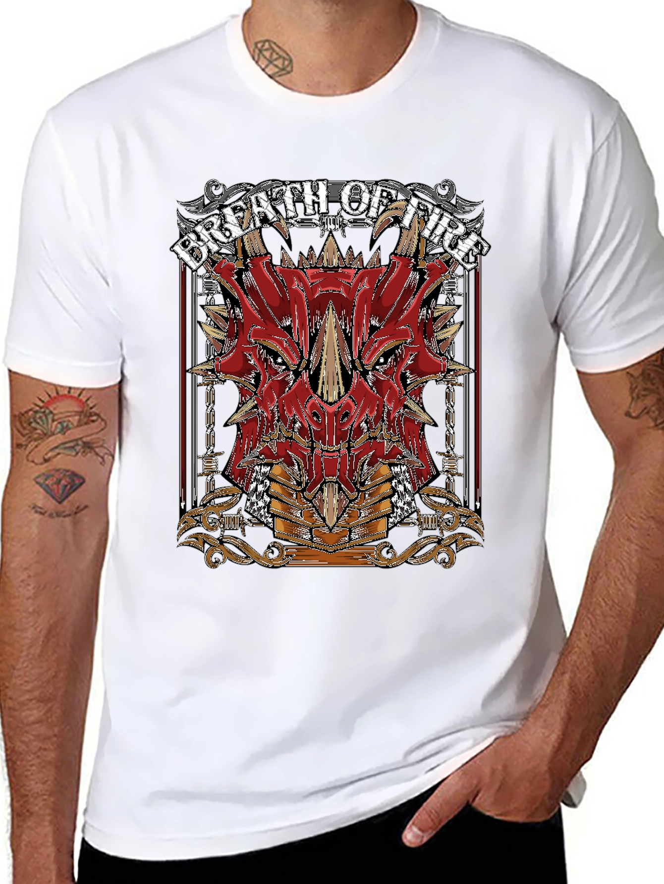 Breath of Fire Dragon T-Shirt - Gamer Tee