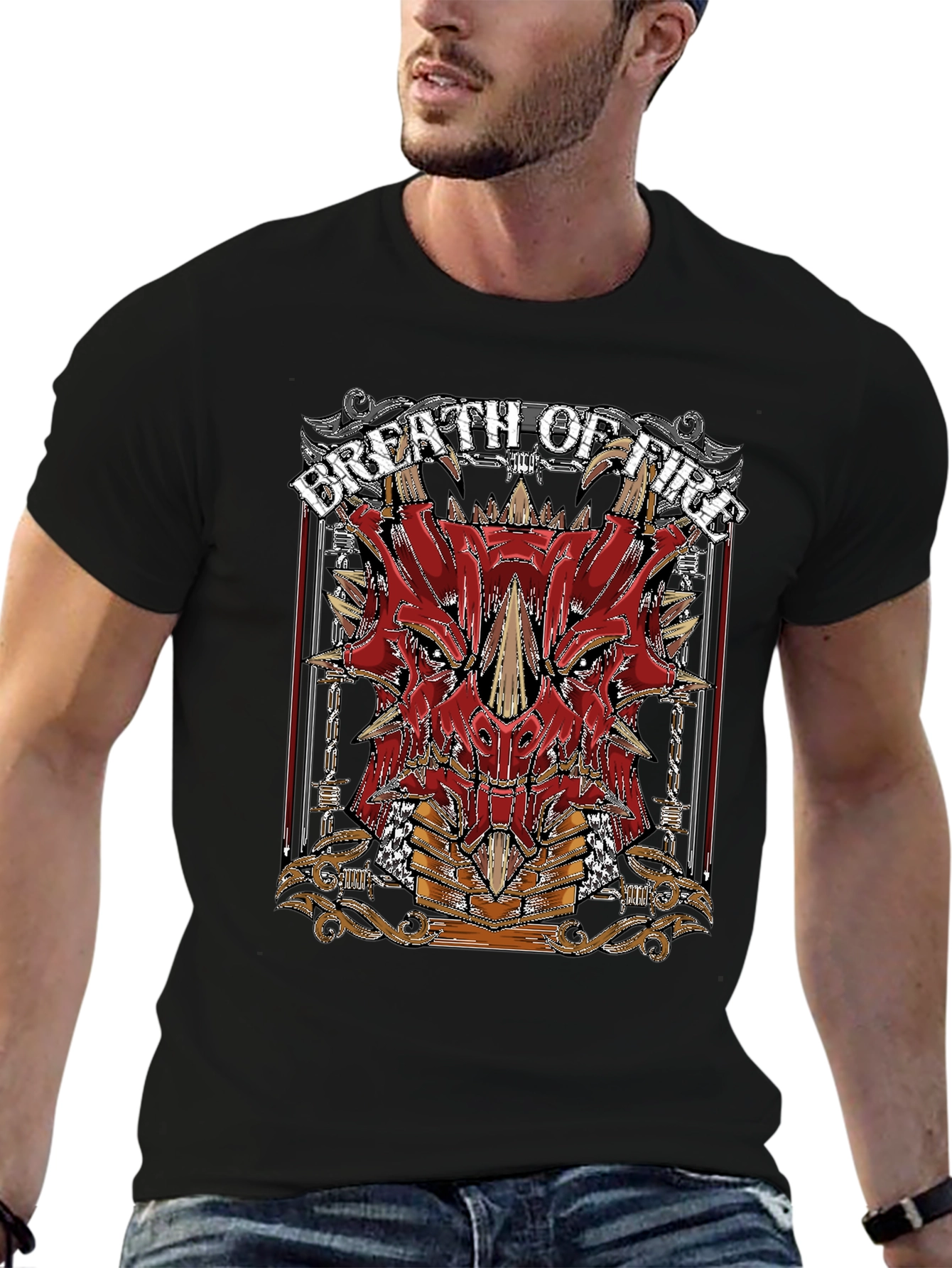 Breath of Fire Dragon T-Shirt - Gamer Tee