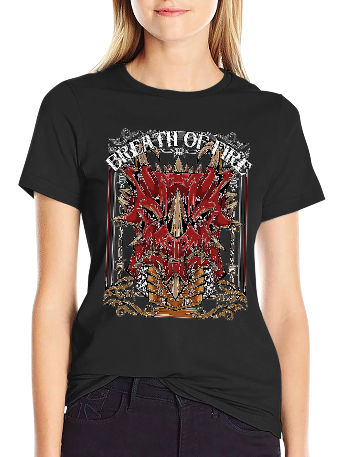 Breath of Fire Dragon T-Shirt - Gamer Tee