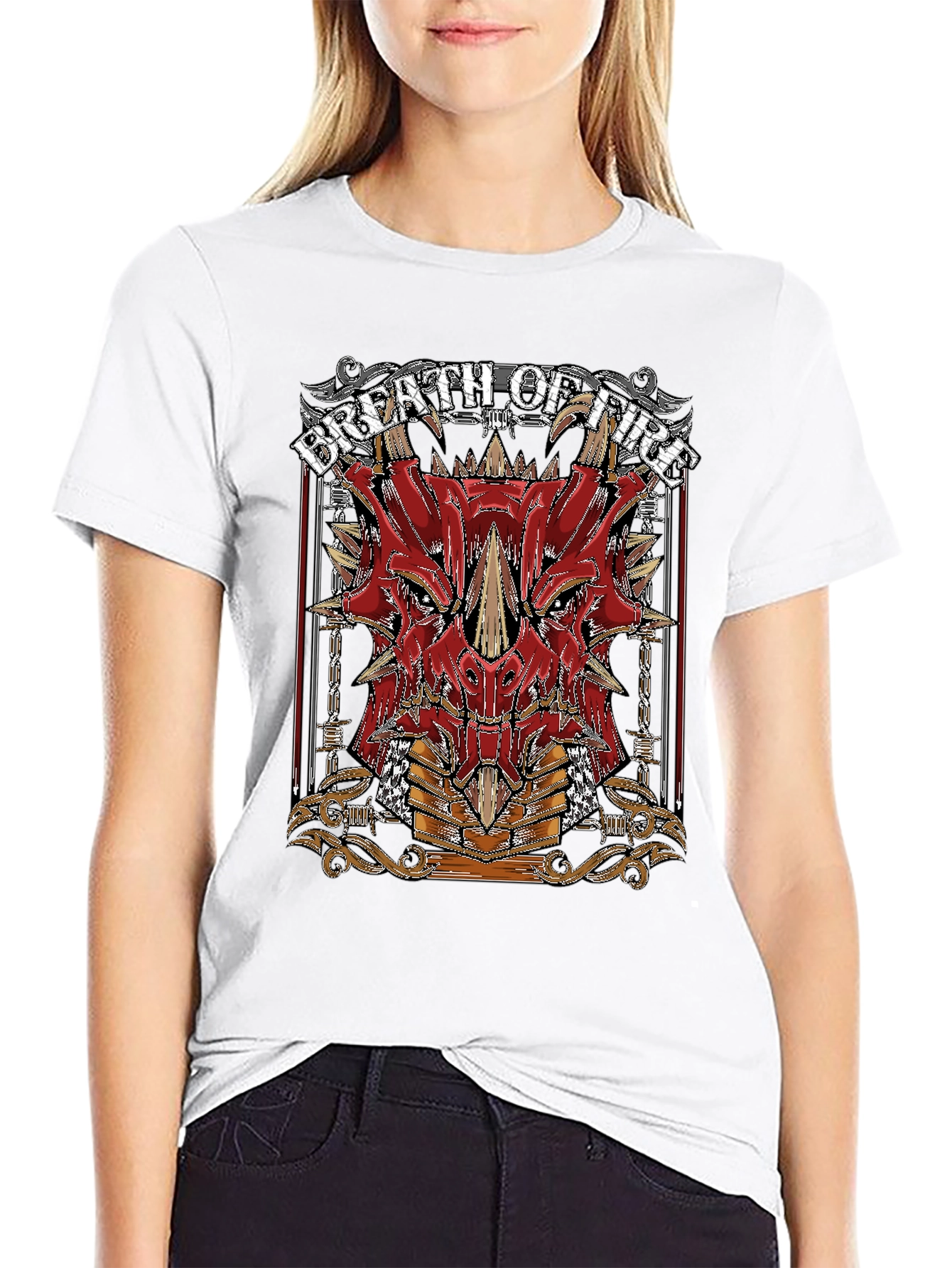 Breath of Fire Dragon T-Shirt - Gamer Tee