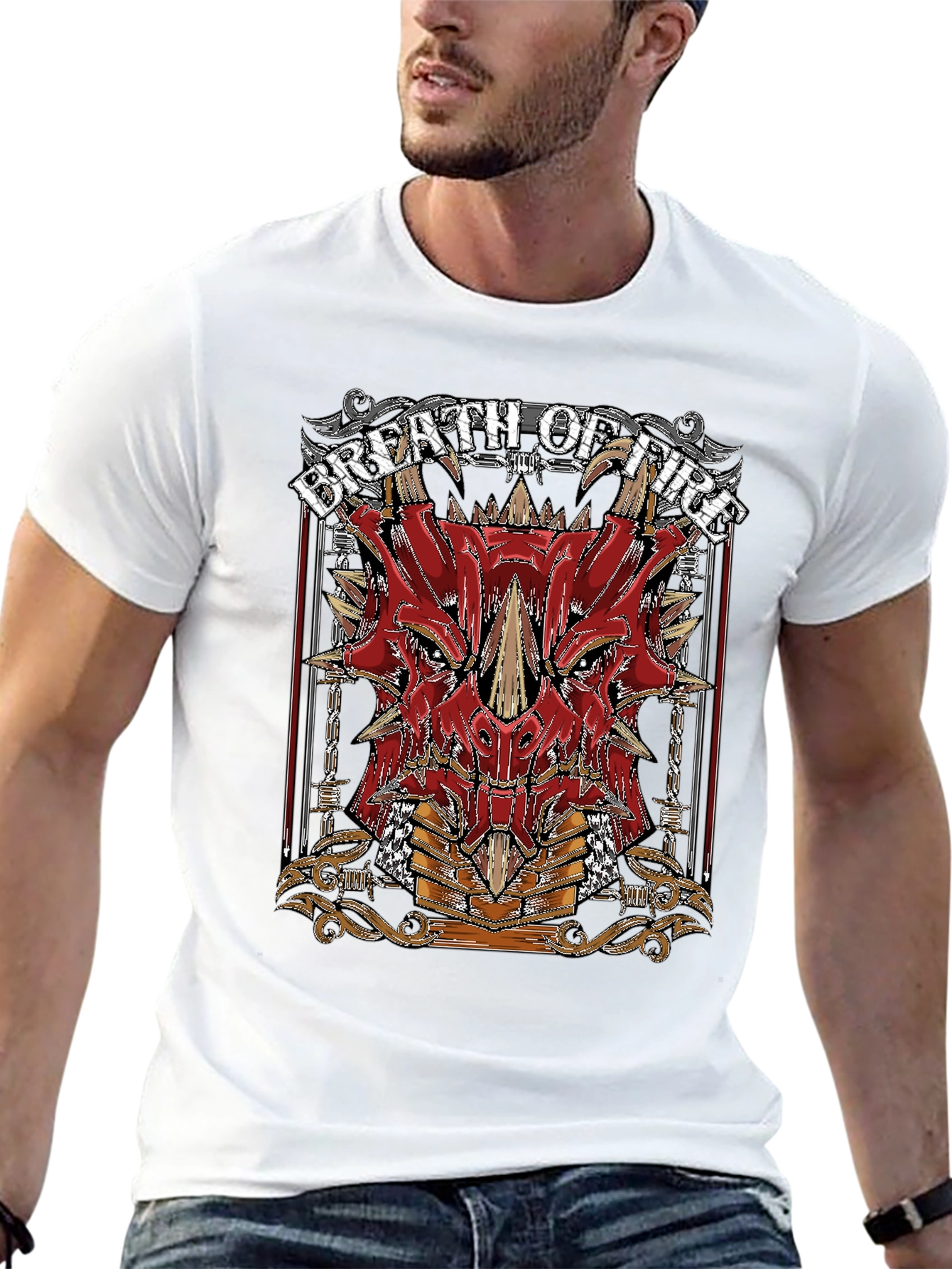 Breath of Fire Dragon T-Shirt - Gamer Tee