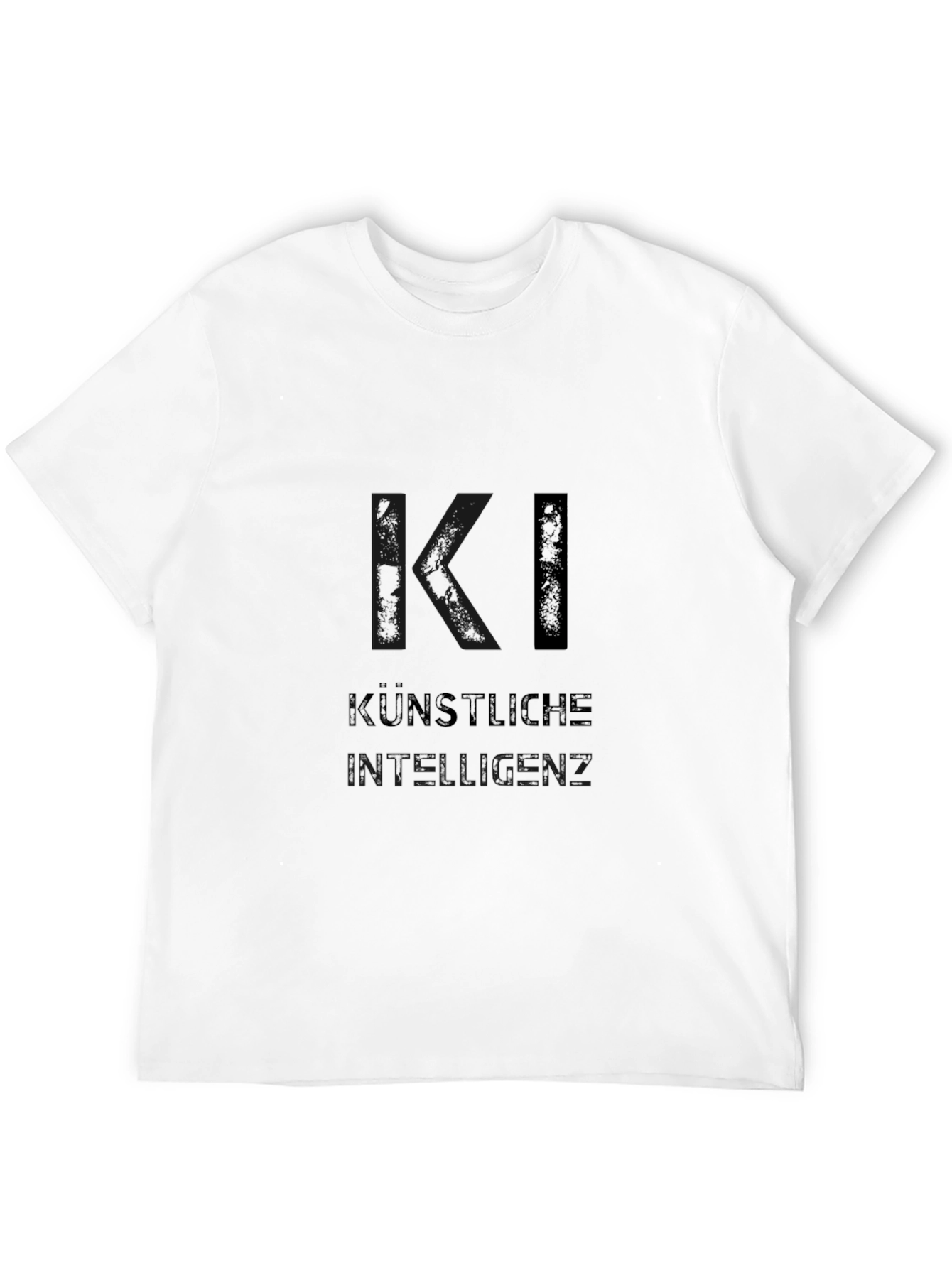 KI Kunstliche Intelligenz Black T-Shirt